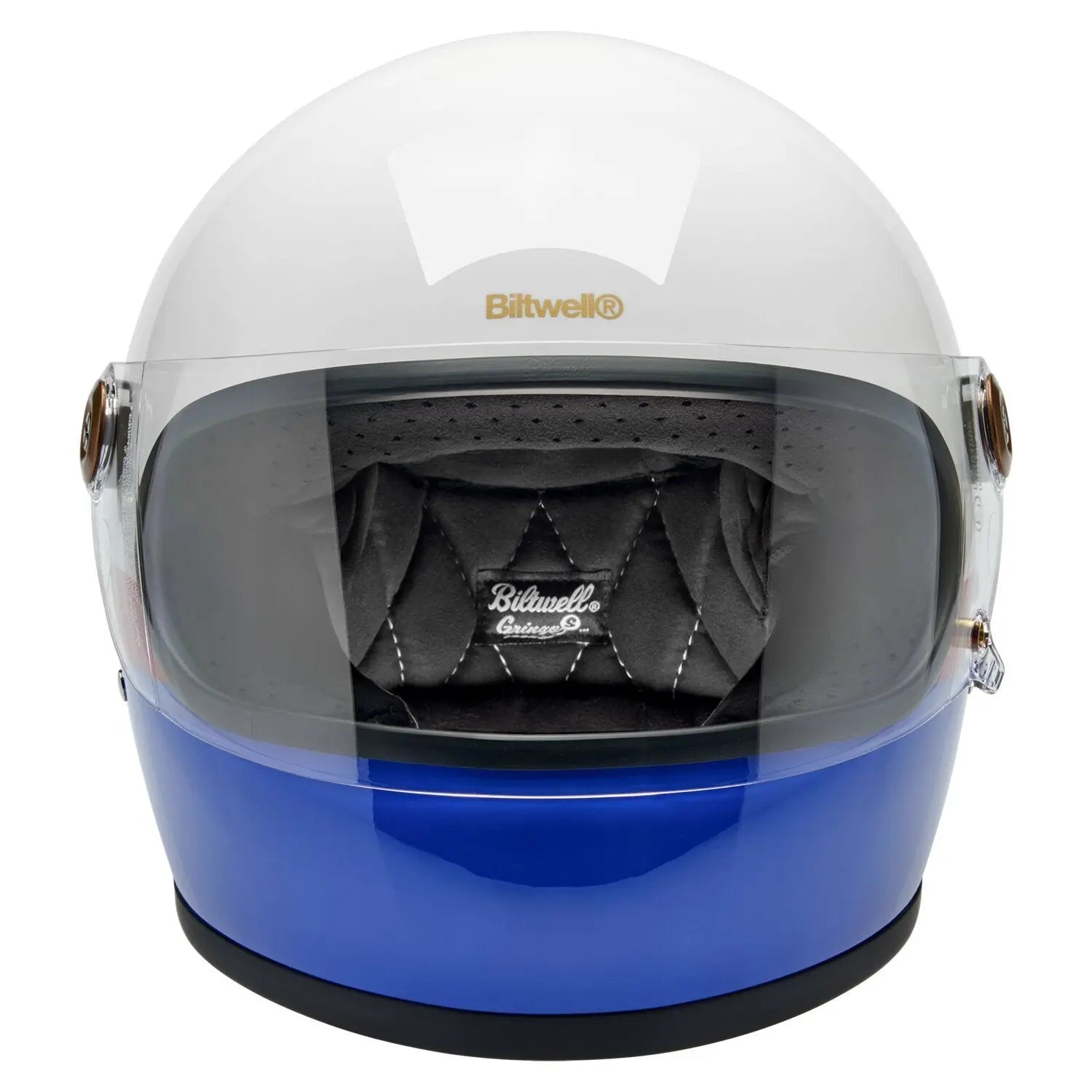Biltwell Gringo S Gloss Red / White / Blue FREE UK Delivery, FREE 365 Day Returns | Moto Central