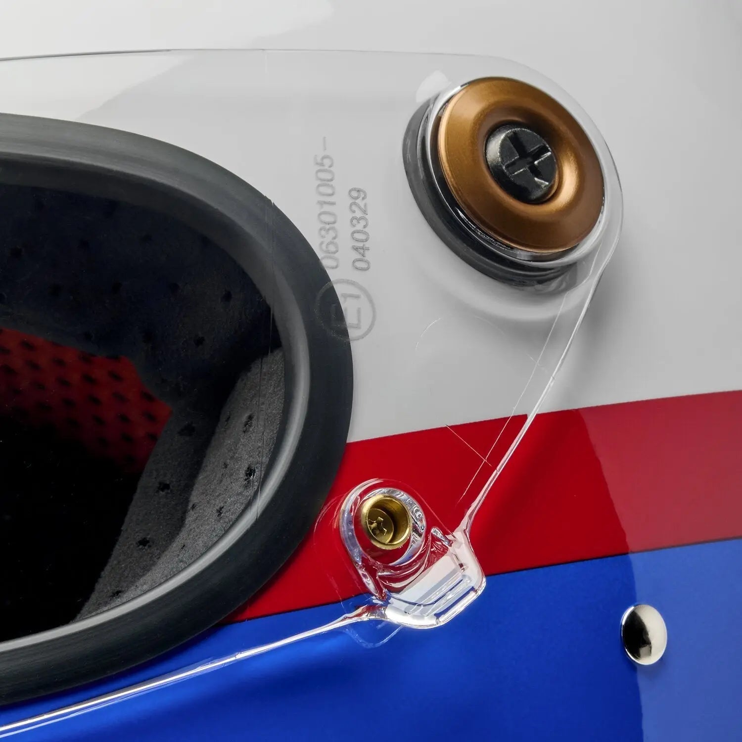 Biltwell Gringo S Gloss Red / White / Blue FREE UK Delivery, FREE 365 Day Returns | Moto Central
