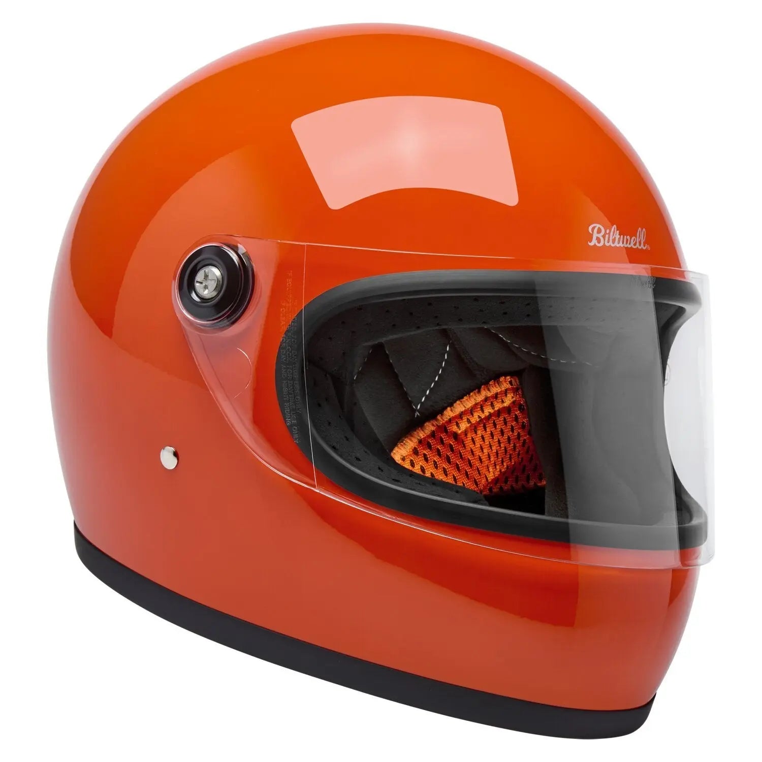 Biltwell Gringo S Gloss Hazard Orange FREE UK Delivery, FREE 365 Day Returns | Moto Central