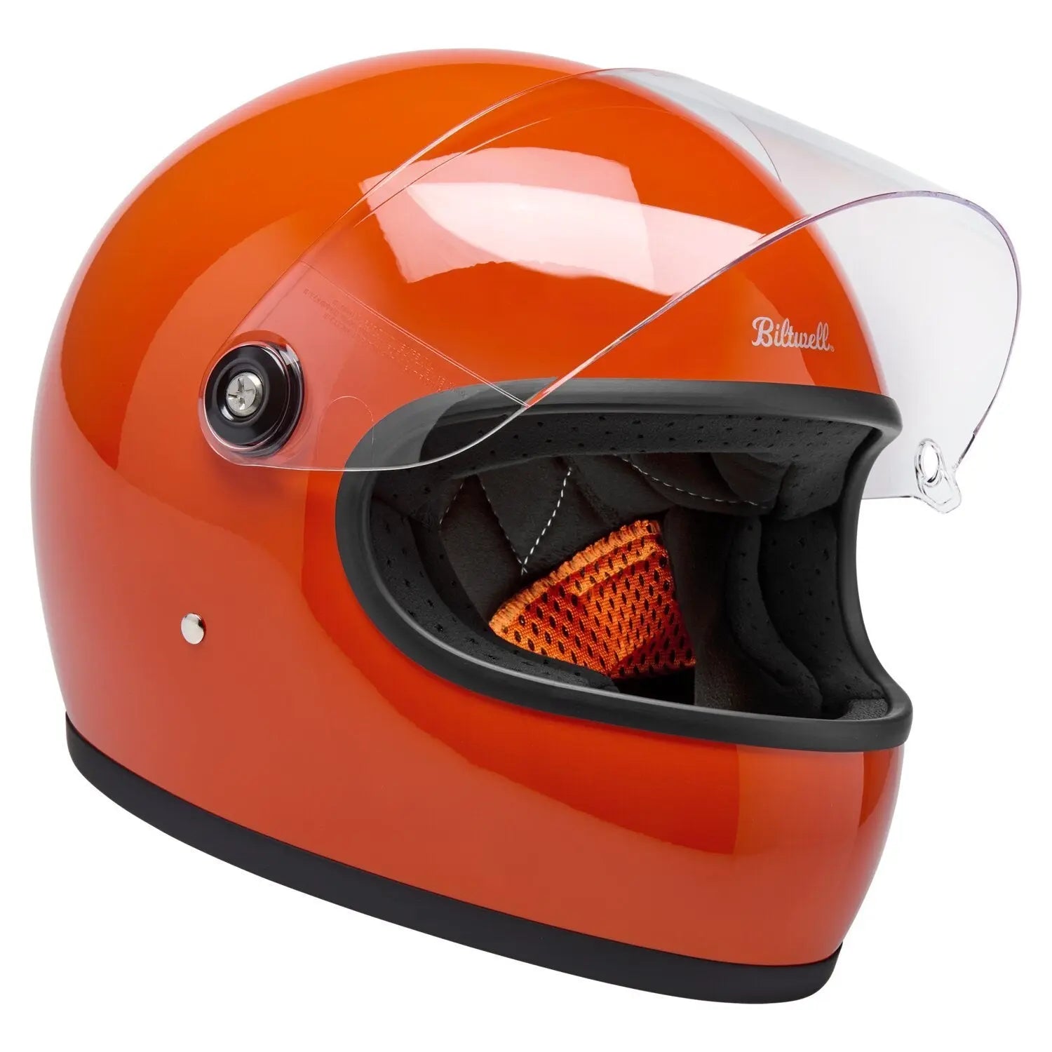 Biltwell Gringo S Gloss Hazard Orange FREE UK Delivery, FREE 365 Day Returns | Moto Central