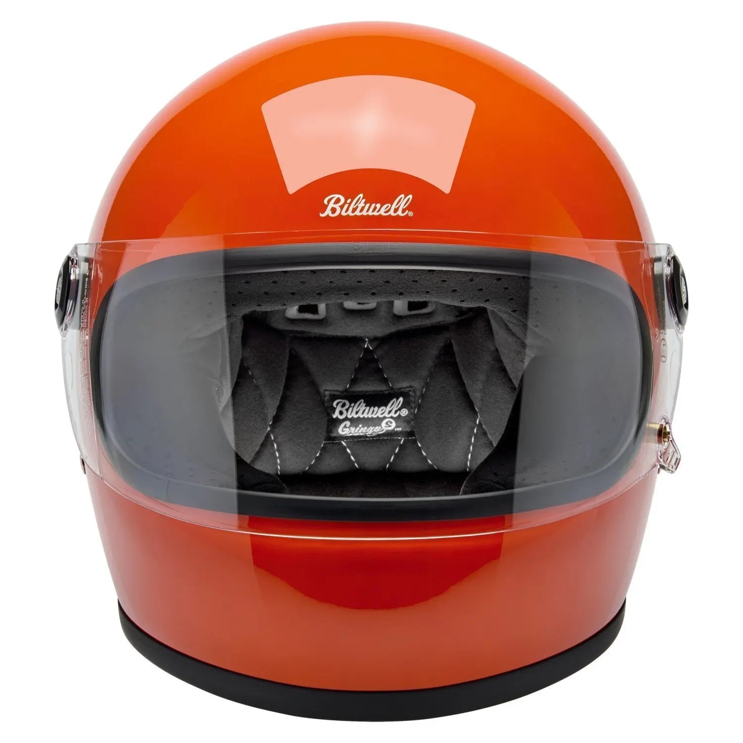 Biltwell Gringo S Gloss Hazard Orange FREE UK Delivery, FREE 365 Day Returns | Moto Central