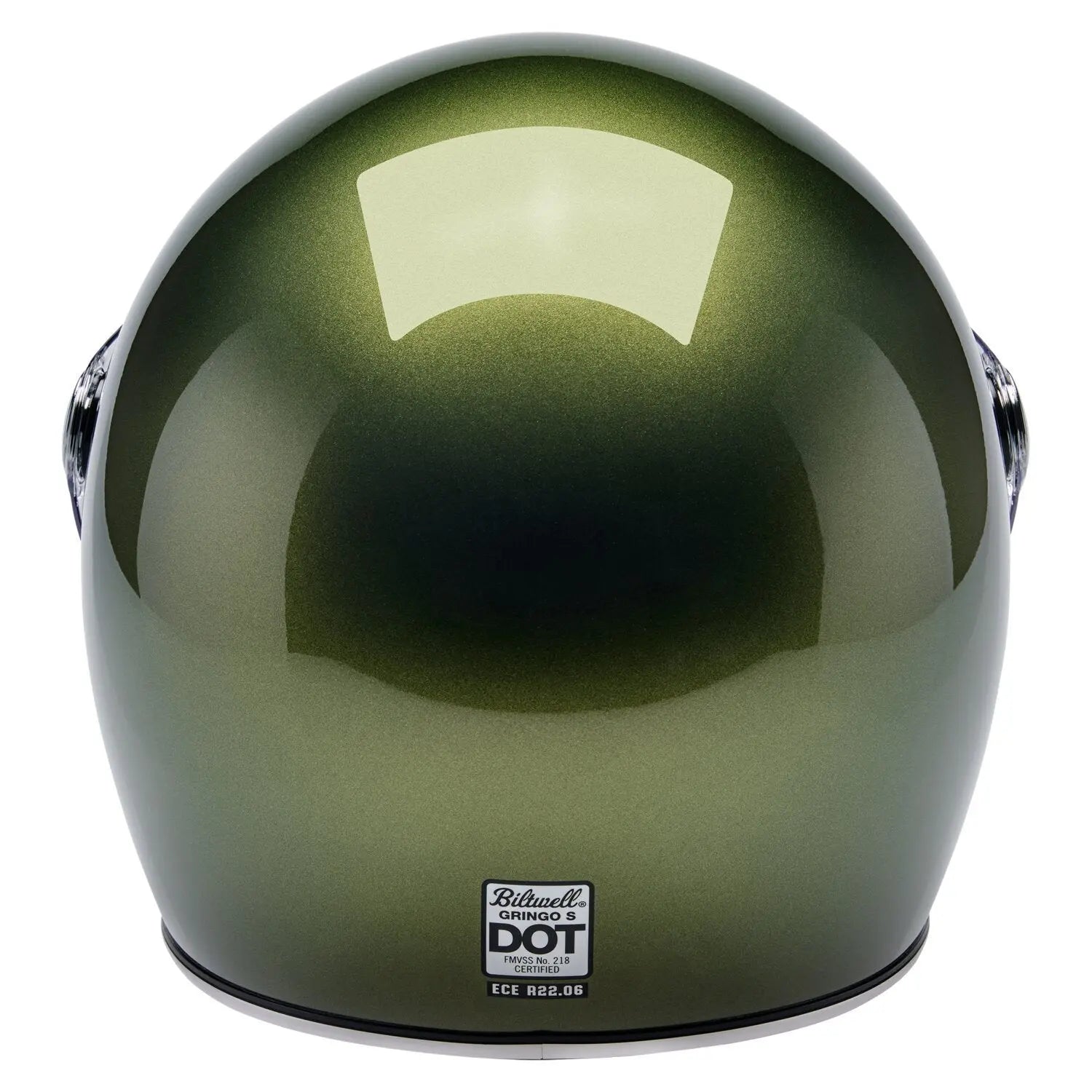 Biltwell Gringo S Metallic Dart Green FREE UK Delivery, FREE 365 Day Returns | Moto Central