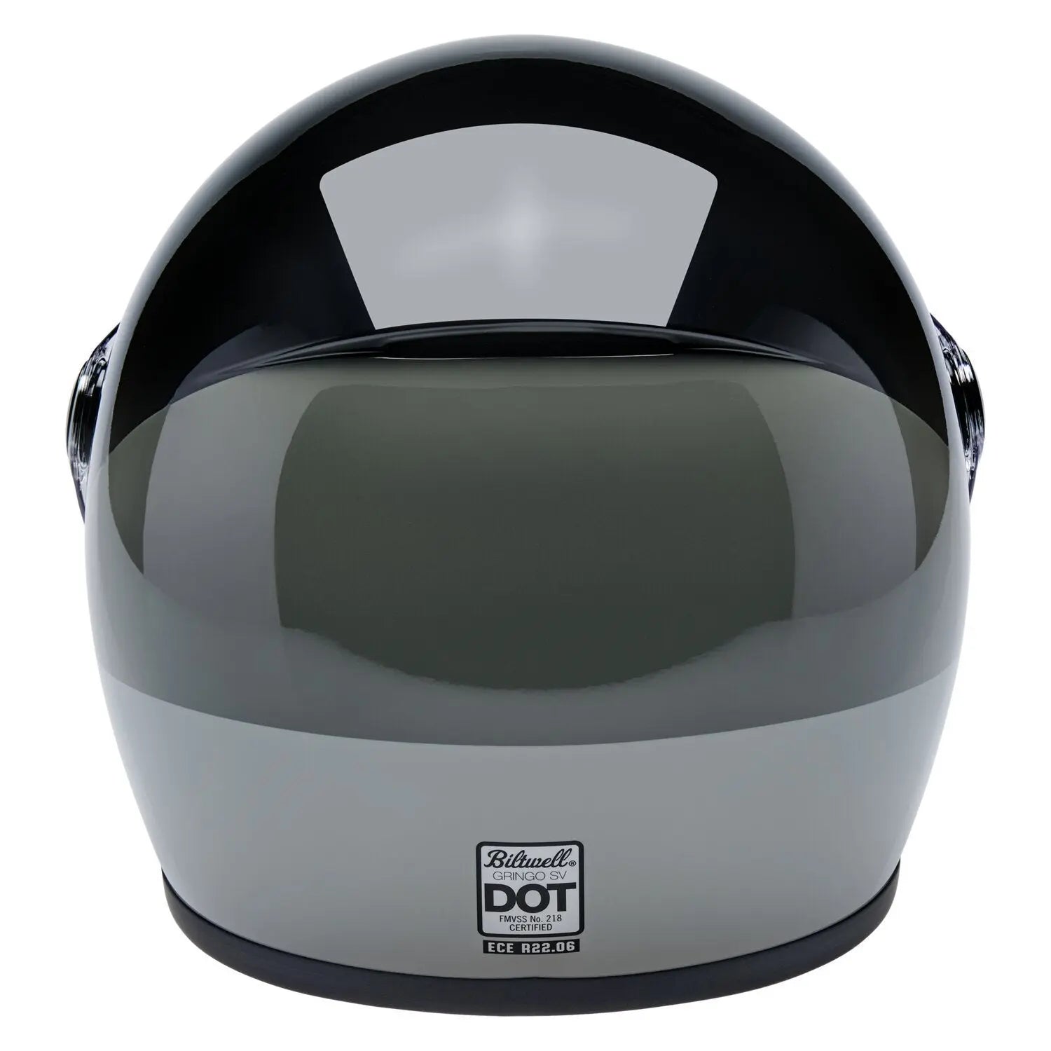 Biltwell Gringo SV Intersection Black / Orange / Grey FREE UK Delivery, FREE 365 Day Returns | Moto Central
