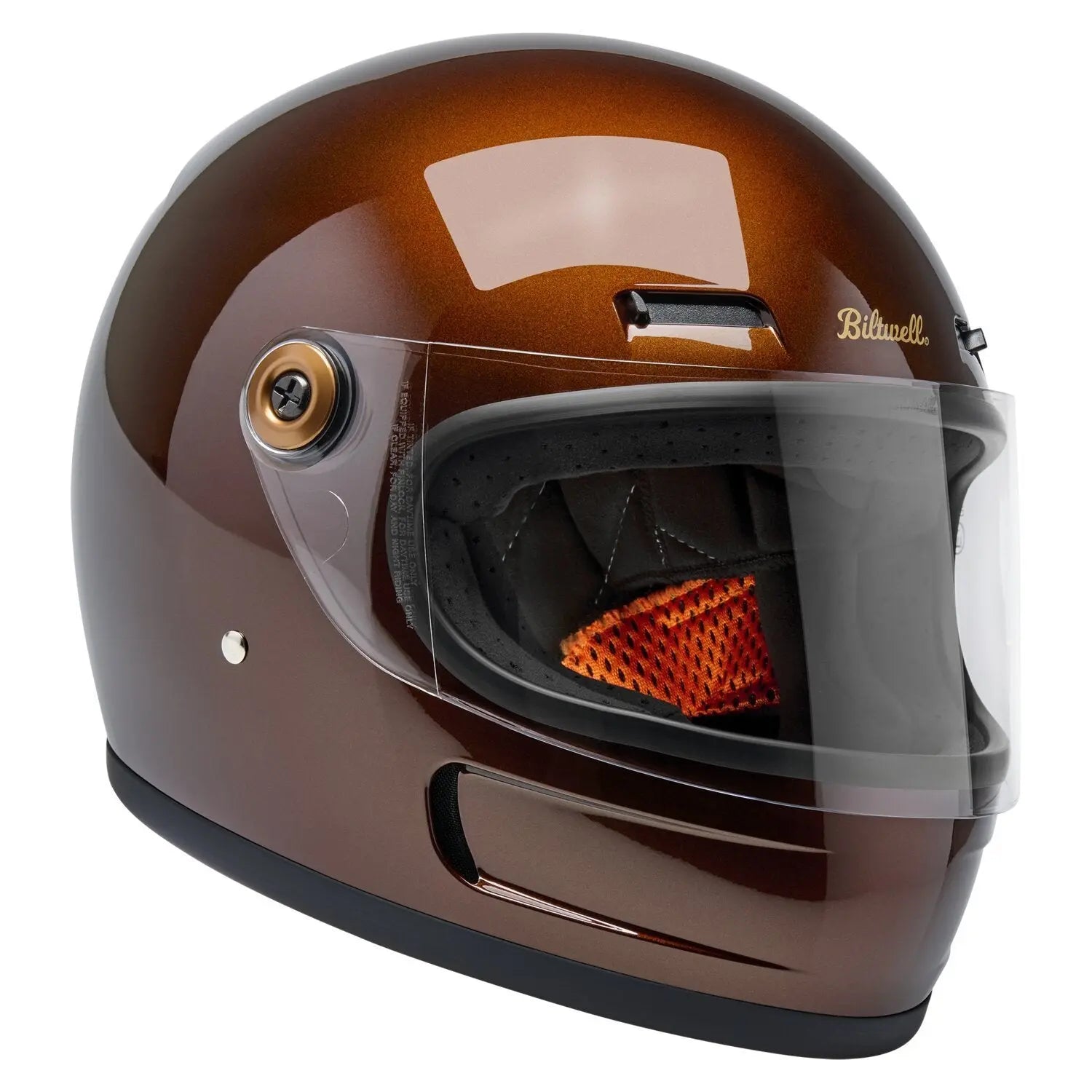 Biltwell Gringo SV Metallic Whiskey FREE UK Delivery, FREE 365 Day Returns | Moto Central