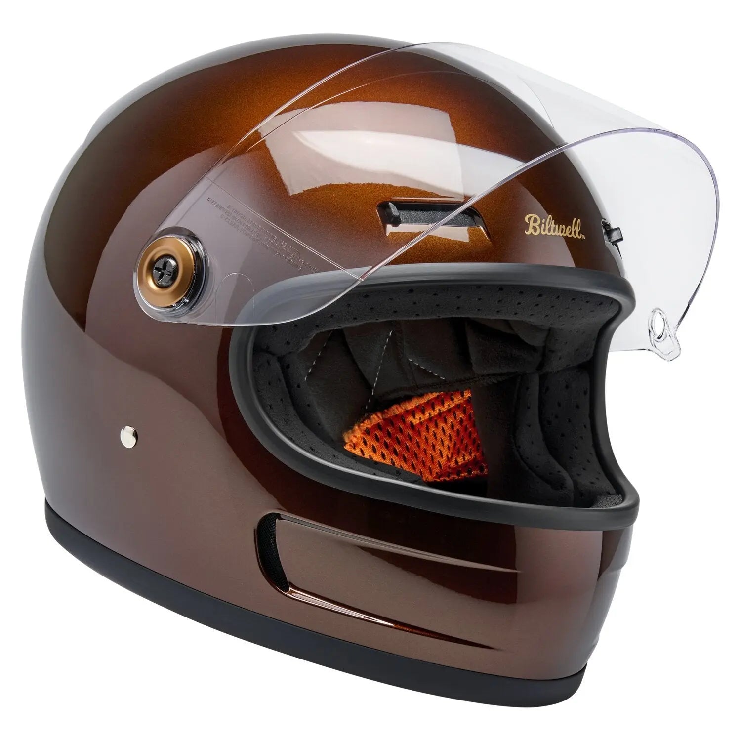 Biltwell Gringo SV Metallic Whiskey FREE UK Delivery, FREE 365 Day Returns | Moto Central