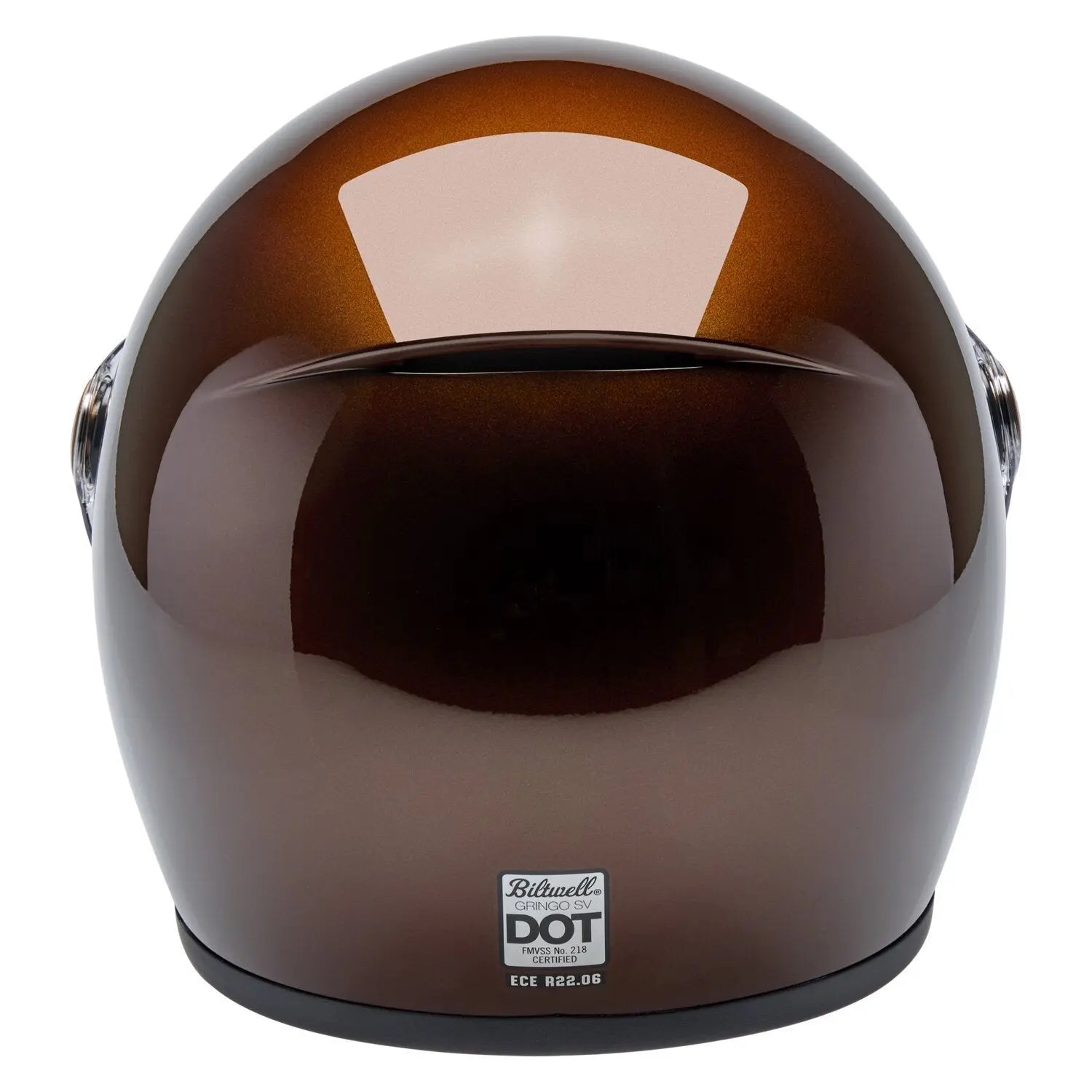 Biltwell Gringo SV Metallic Whiskey FREE UK Delivery, FREE 365 Day Returns | Moto Central
