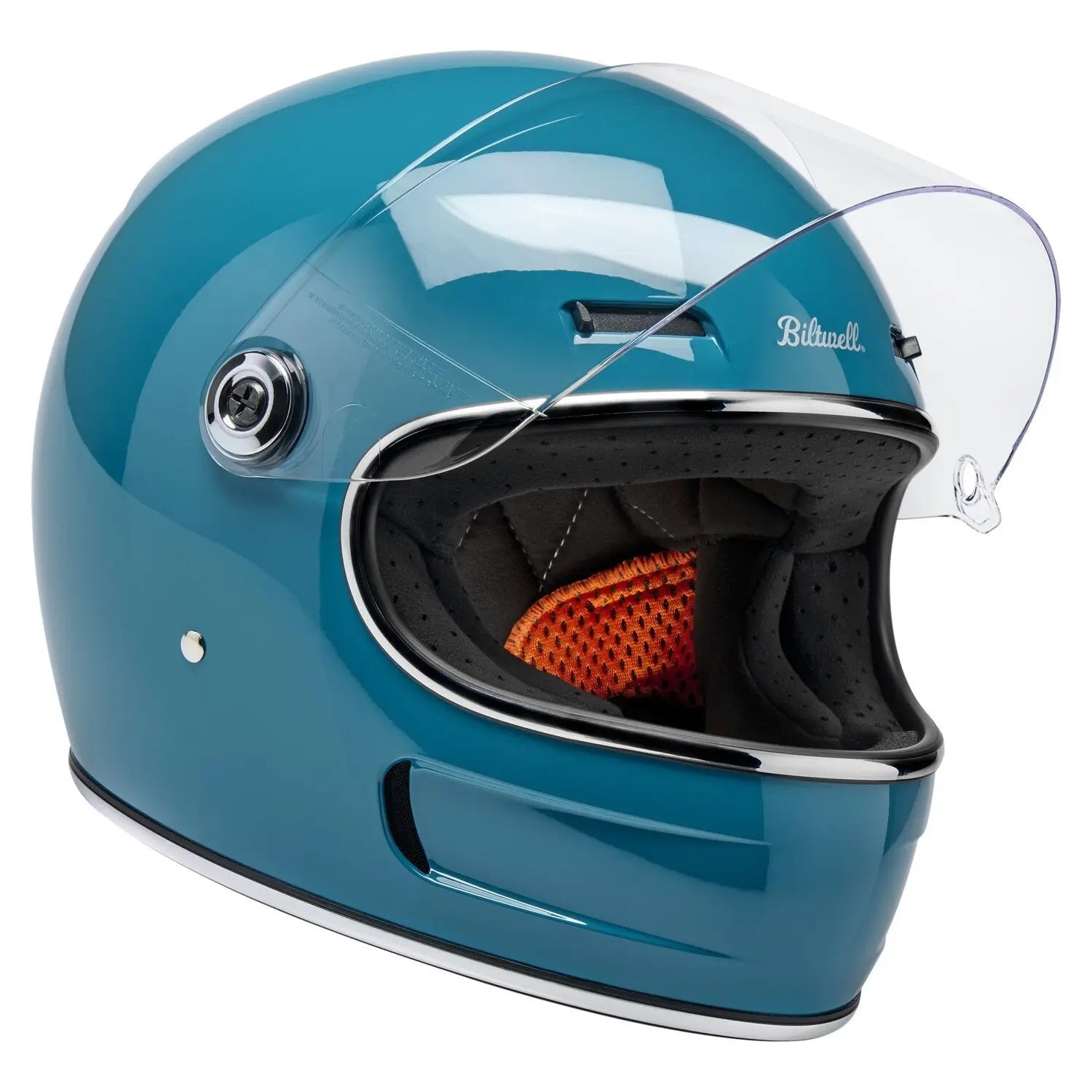 Biltwell Gringo SV Gloss Atlantic Teal FREE UK Delivery, FREE 365 Day Returns | Moto Central
