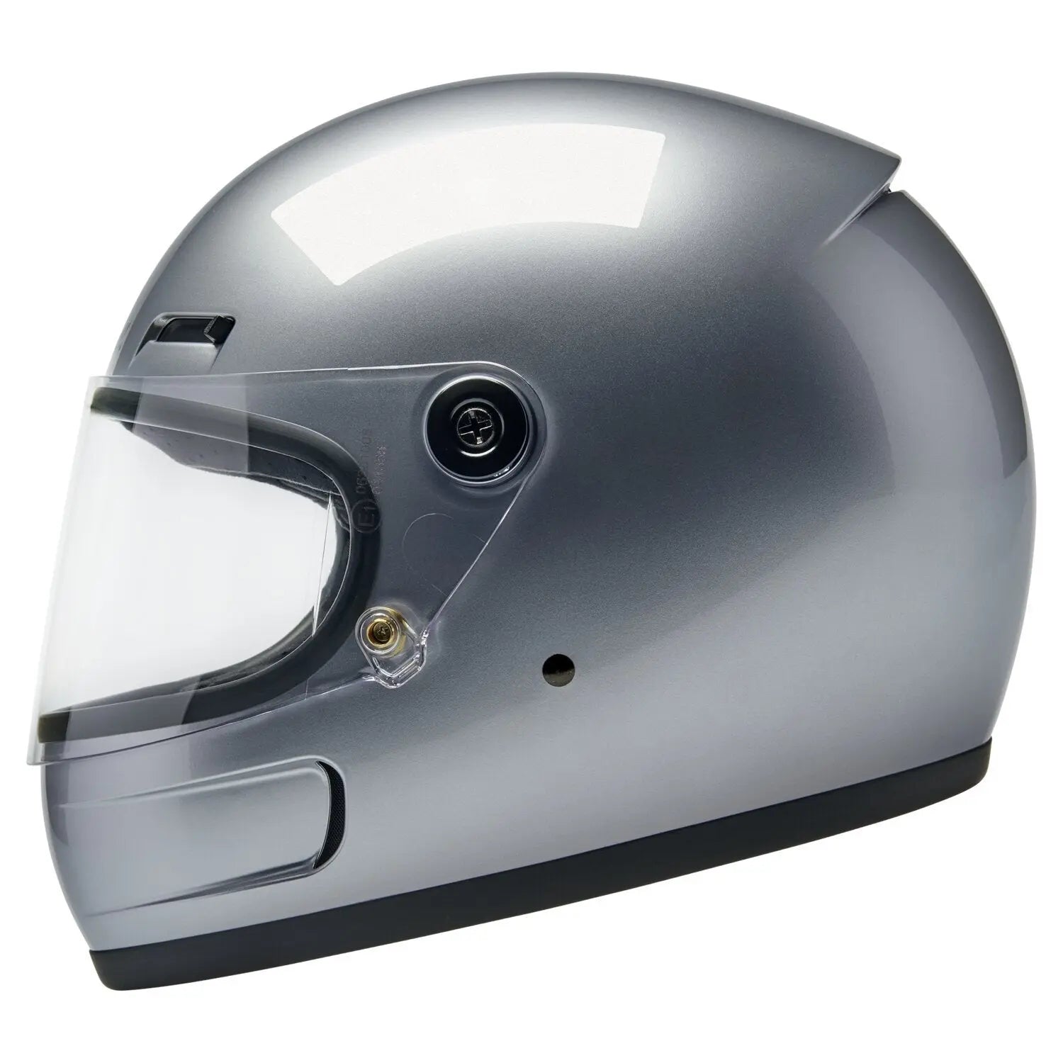 Biltwell Gringo SV Gloss Silver FREE UK Delivery, FREE 365 Day Returns | Moto Central