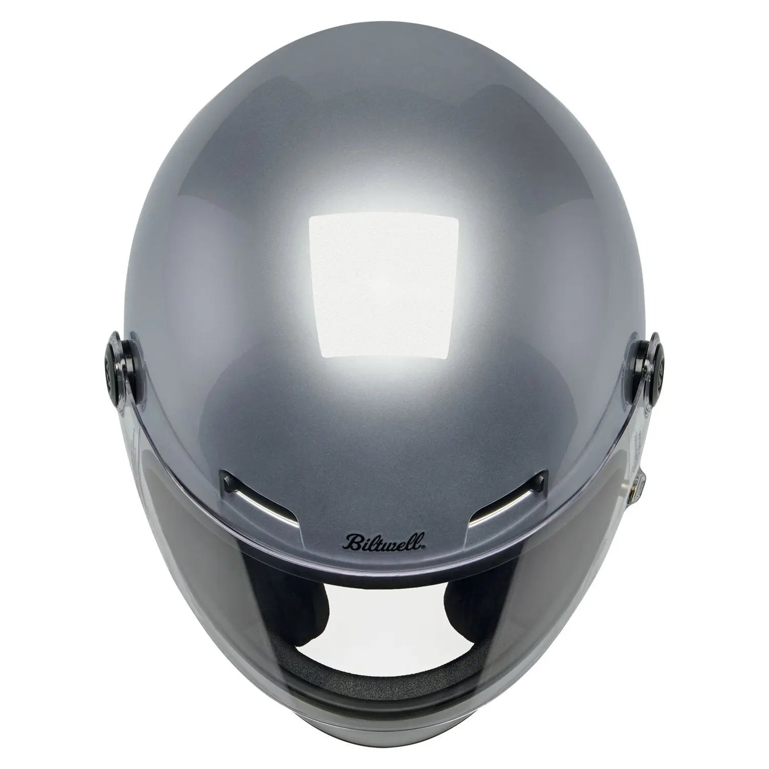 Biltwell Gringo SV Gloss Silver FREE UK Delivery, FREE 365 Day Returns | Moto Central