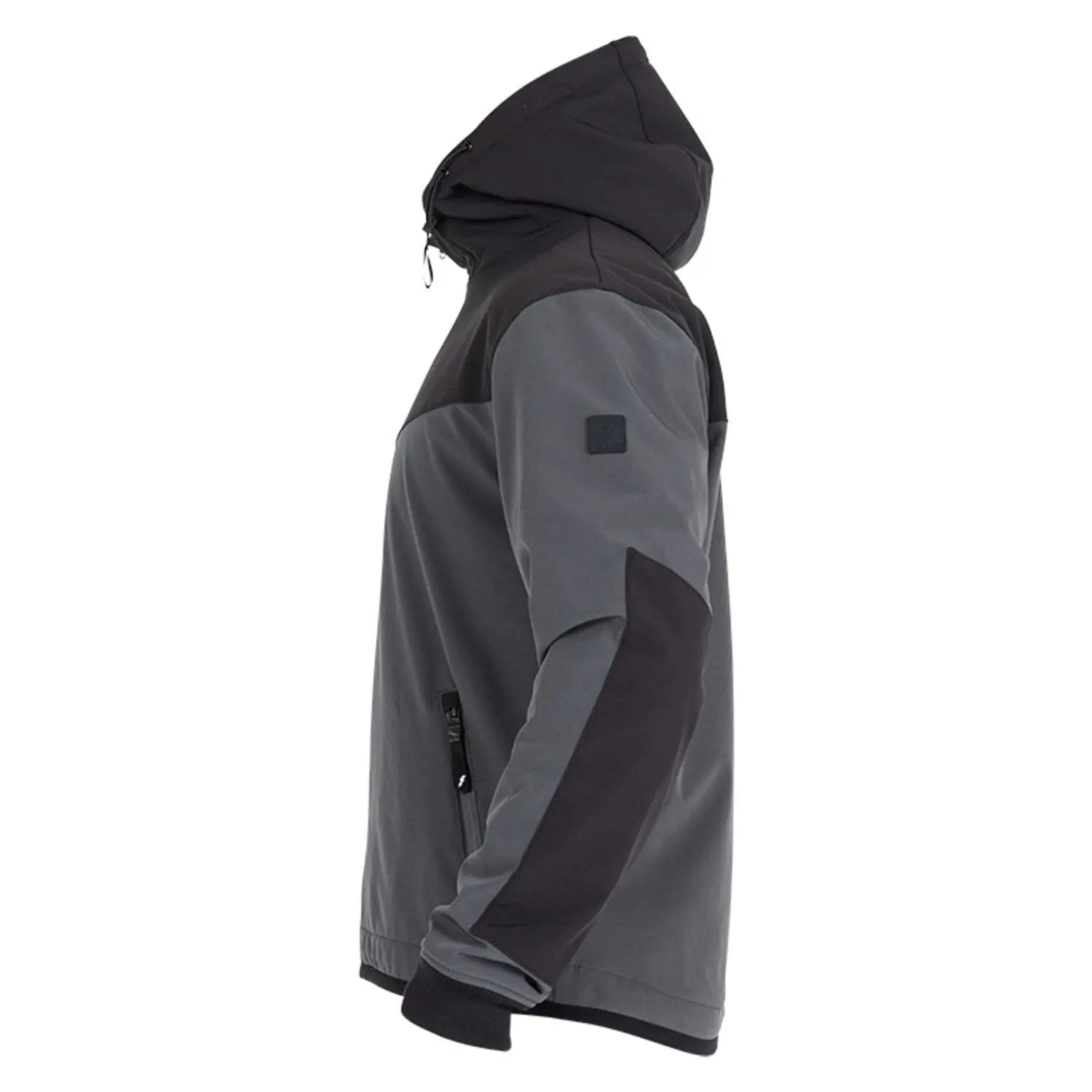 John Doe Softshell V3 Hoodie Rip-Stop Grey / Black FREE UK Delivery, FREE 365 Day Returns | Moto Central