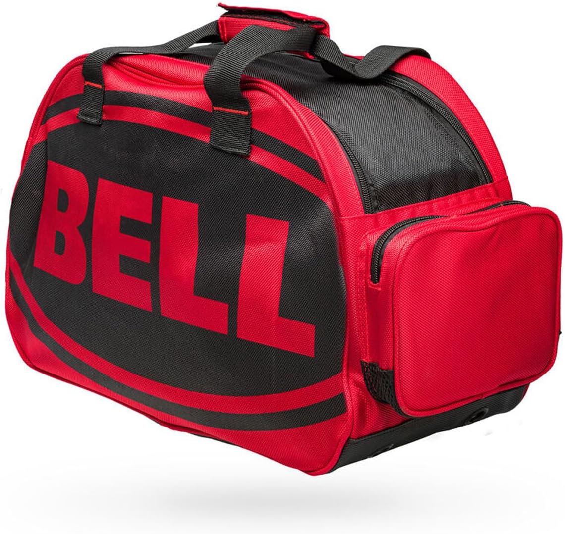 Bell Zippered Helmet Bag Red - FREE UK Shipping, FREE 365 Day Returns | Moto Central