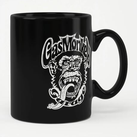 Gas Monkey Garage Splitting Monkey Mug - 350ml FREE UK Delivery, FREE 365 Day Returns | Moto Central