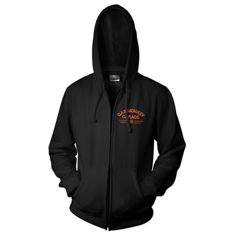 Gas Monkey Garage Cash Monkey Zipped Hoodie Black FREE UK Delivery, FREE 365 Day Returns | Moto Central