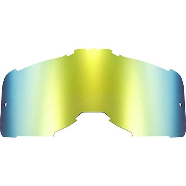 LS2 Aura Goggles Visor Iridium Yellow  - FREE UK Shipping, FREE 365 Day Returns | Moto Central