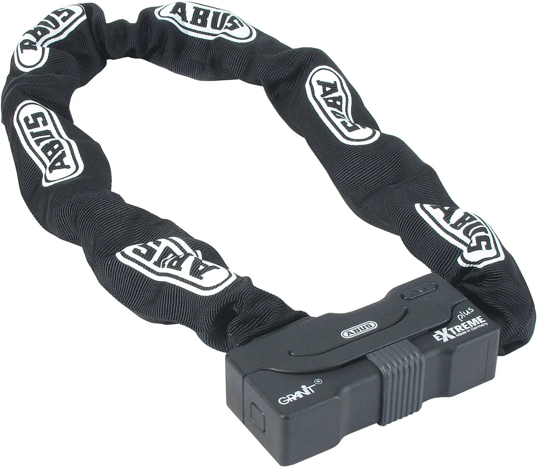 Abus 59/12 KS 140 Granit Ext Plus Chain Lock FREE UK Delivery, FREE 365 Day Returns | Moto Central