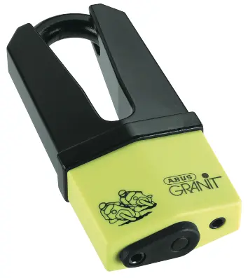 Abus 37/60 HB70 Granit Quick Yellow FREE UK Delivery, FREE 365 Day Returns | Moto Central