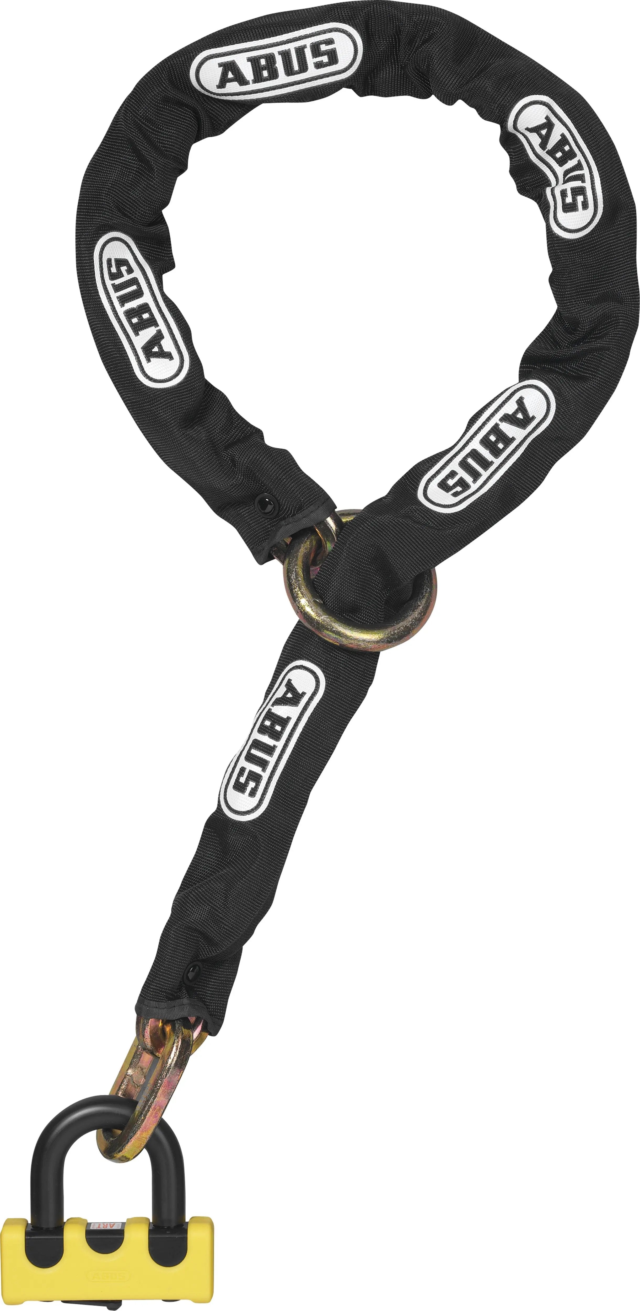 Abus Granit XS67/12 KS 120 Loop Yellow FREE UK Delivery, FREE 365 Day Returns | Moto Central