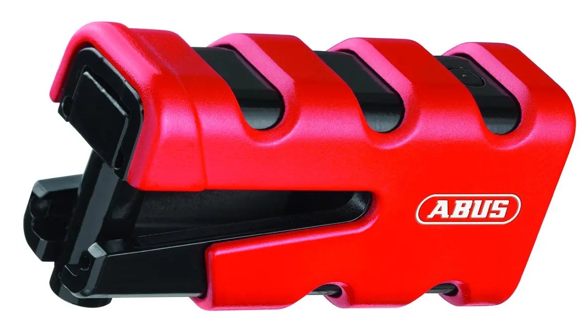 Abus Granit 77 Sledg Grip Lock Red FREE UK Delivery, FREE 365 Day Returns | Moto Central