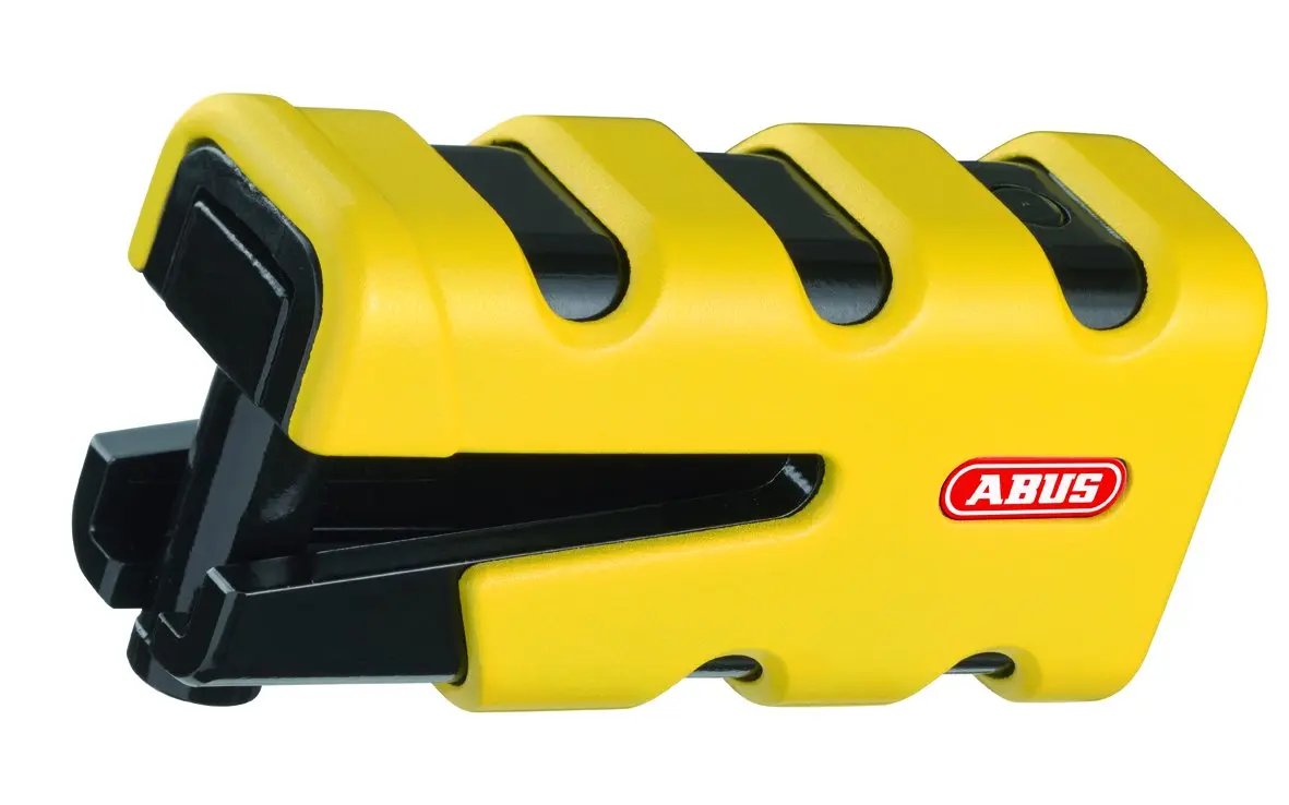 Abus Granit 77 Sledg Grip Lock Yellow FREE UK Delivery, FREE 365 Day Returns | Moto Central