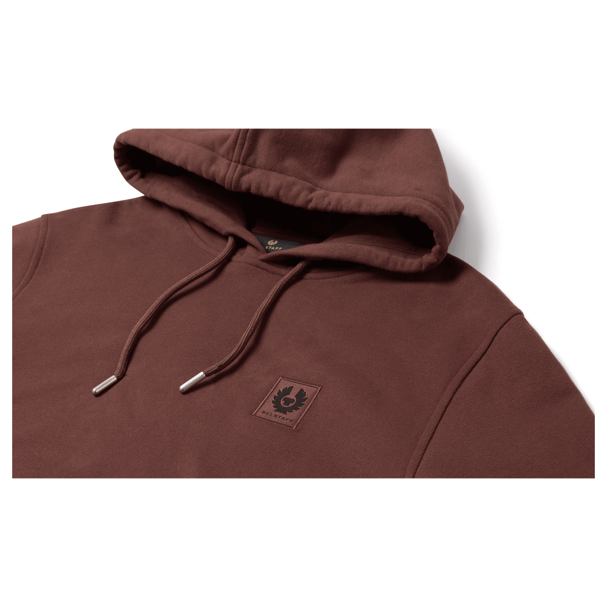 Belstaff Hoodie Oxblood FREE UK Delivery, FREE 365 Day Returns | Moto Central
