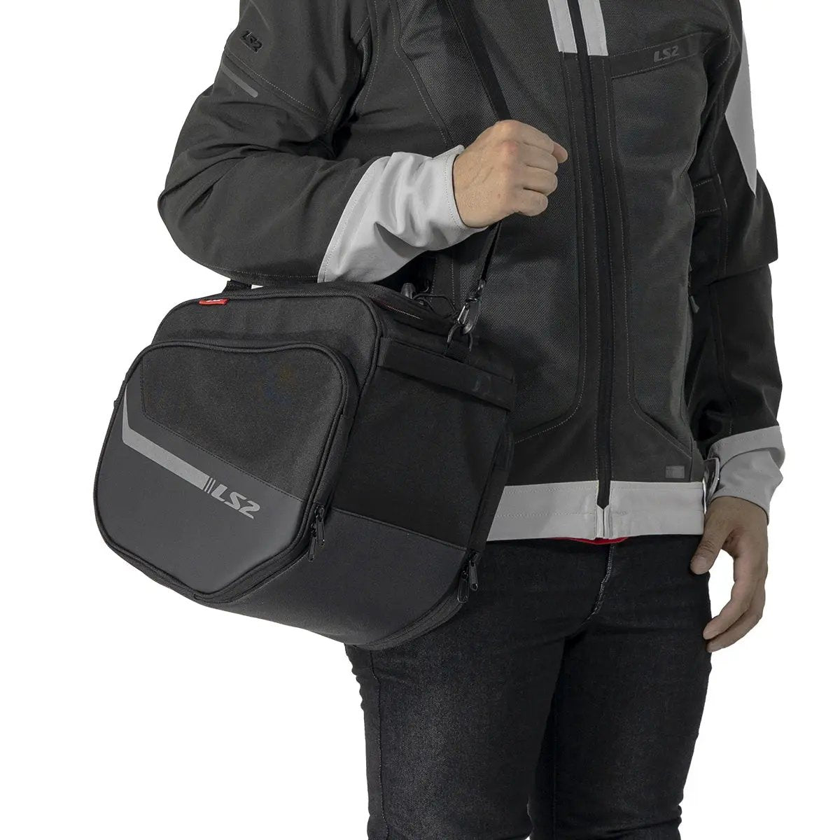 LS2 Freedom Tunnel Bag Black FREE UK Delivery, FREE 365 Day Returns | Moto Central