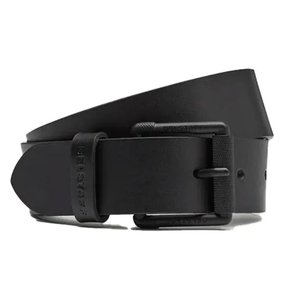 Belstaff Roller Buckle Belt Black FREE UK Delivery, FREE 365 Day Returns | Moto Central