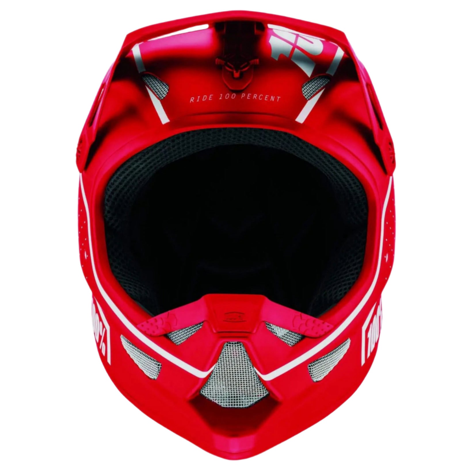 100% Status Helmet Dreamflow Red - FREE UK Shipping, FREE 365 Day Returns | Moto Central