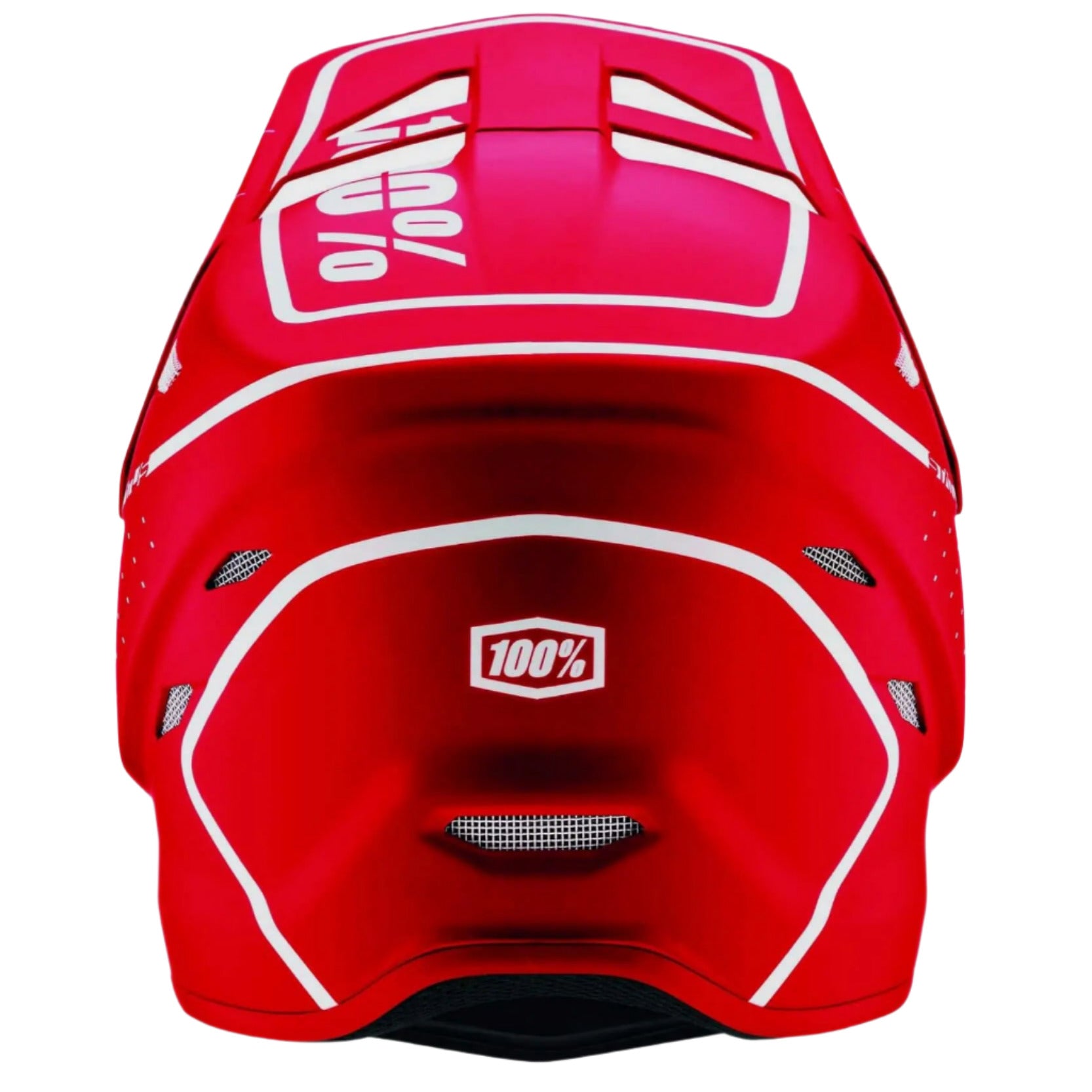 100% Status Helmet Dreamflow Red - FREE UK Shipping, FREE 365 Day Returns | Moto Central