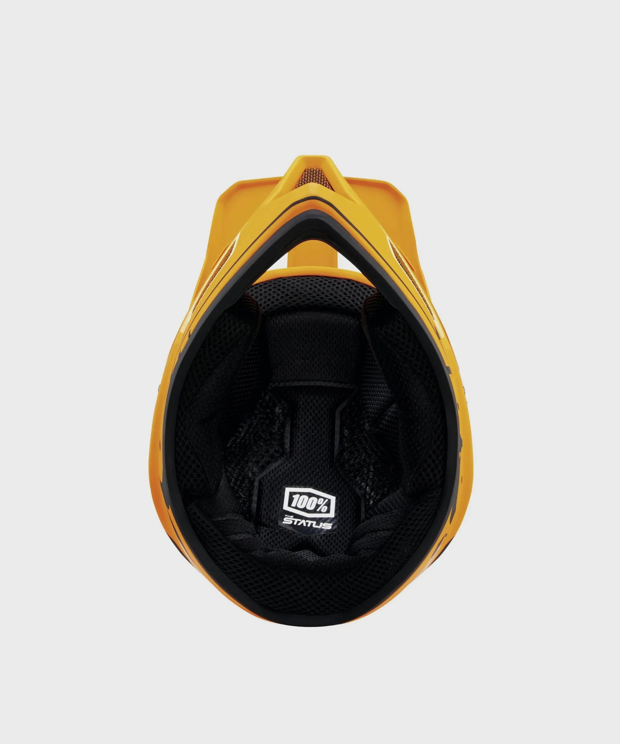 100% Status Youth Helmet Topenga Orange / Black - FREE UK Shipping, FREE 365 Day Returns | Moto Central