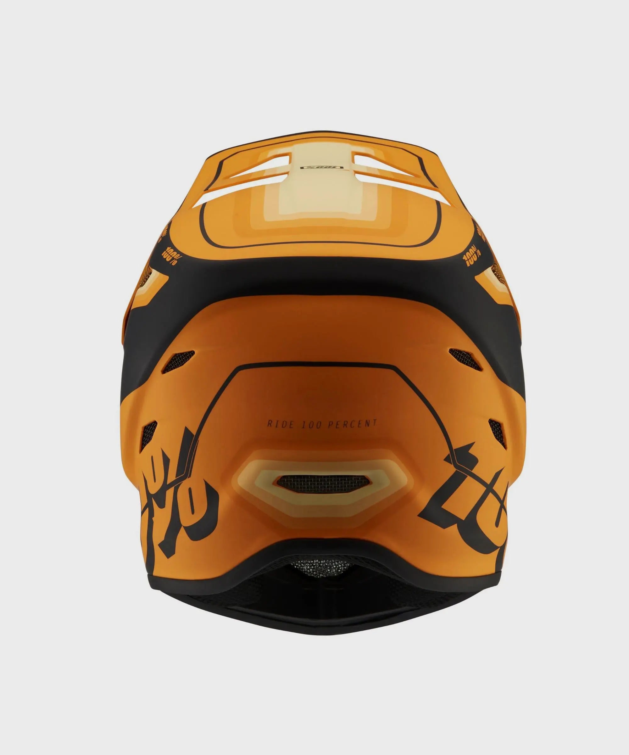 100% Status Youth Helmet Topenga Orange / Black - FREE UK Shipping, FREE 365 Day Returns | Moto Central