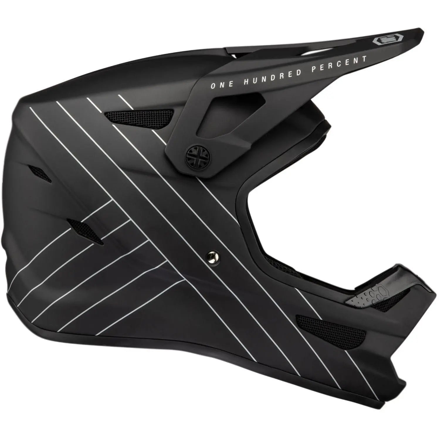 100% Status Youth Helmet Essential Black - FREE UK Shipping, FREE 365 Day Returns | Moto Central
