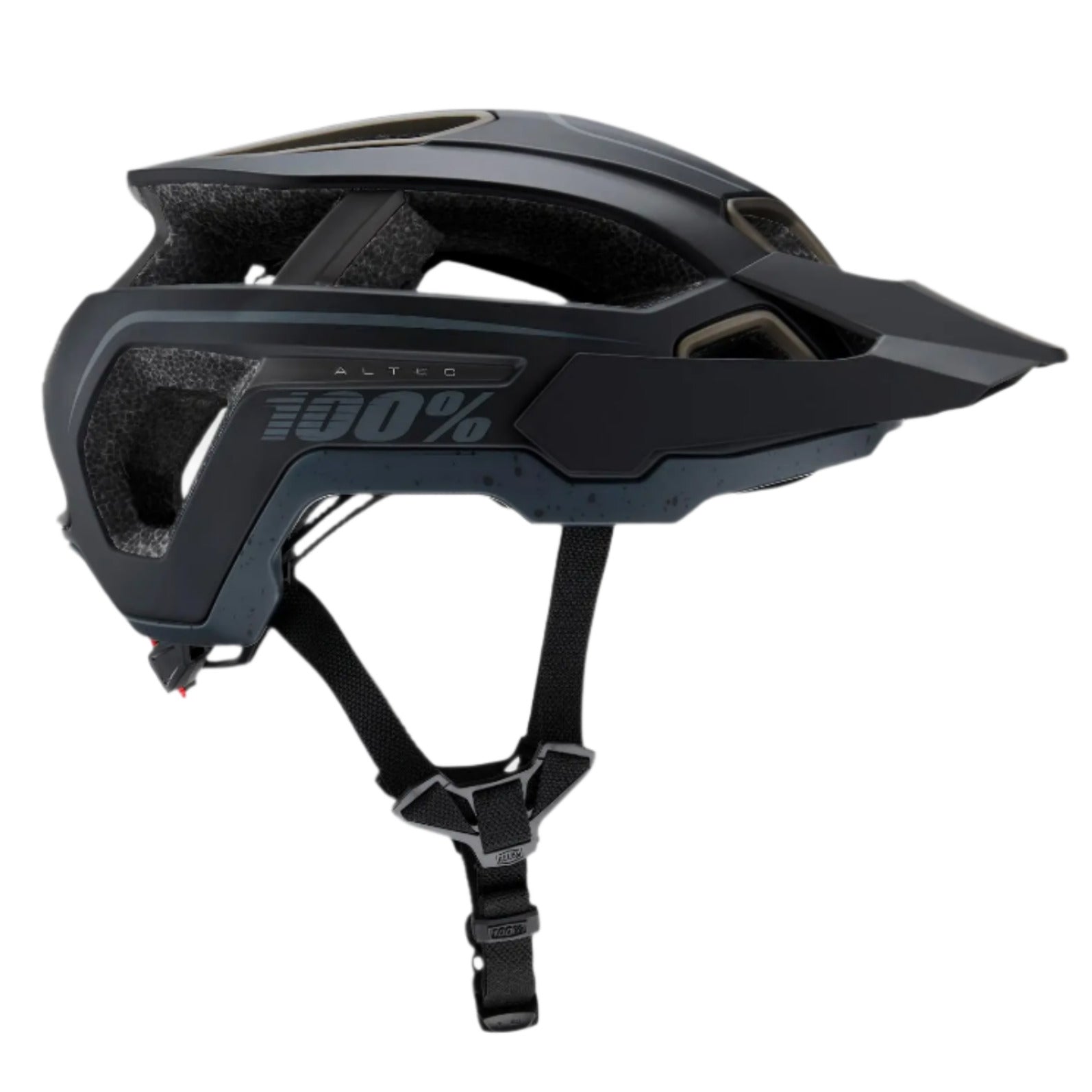 100% Altec Fidlock Helmet 2021 Black - FREE UK Shipping, FREE 365 Day Returns | Moto Central