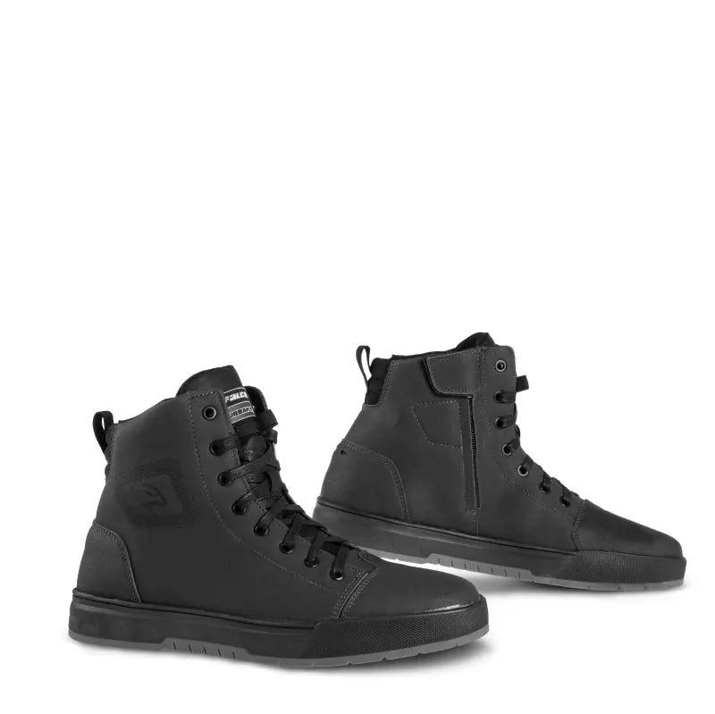 Falco Booster Short Boots Black FREE UK Delivery, FREE 365 Day Returns | Moto Central