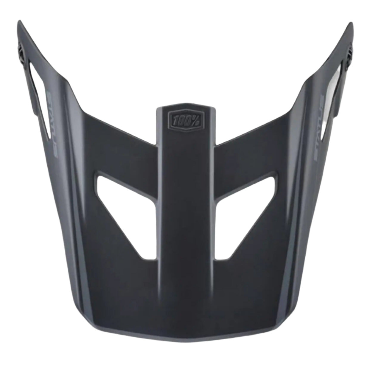 100% Status Replacement Visor Black Meteor - FREE UK Shipping, FREE 365 Day Returns | Moto Central