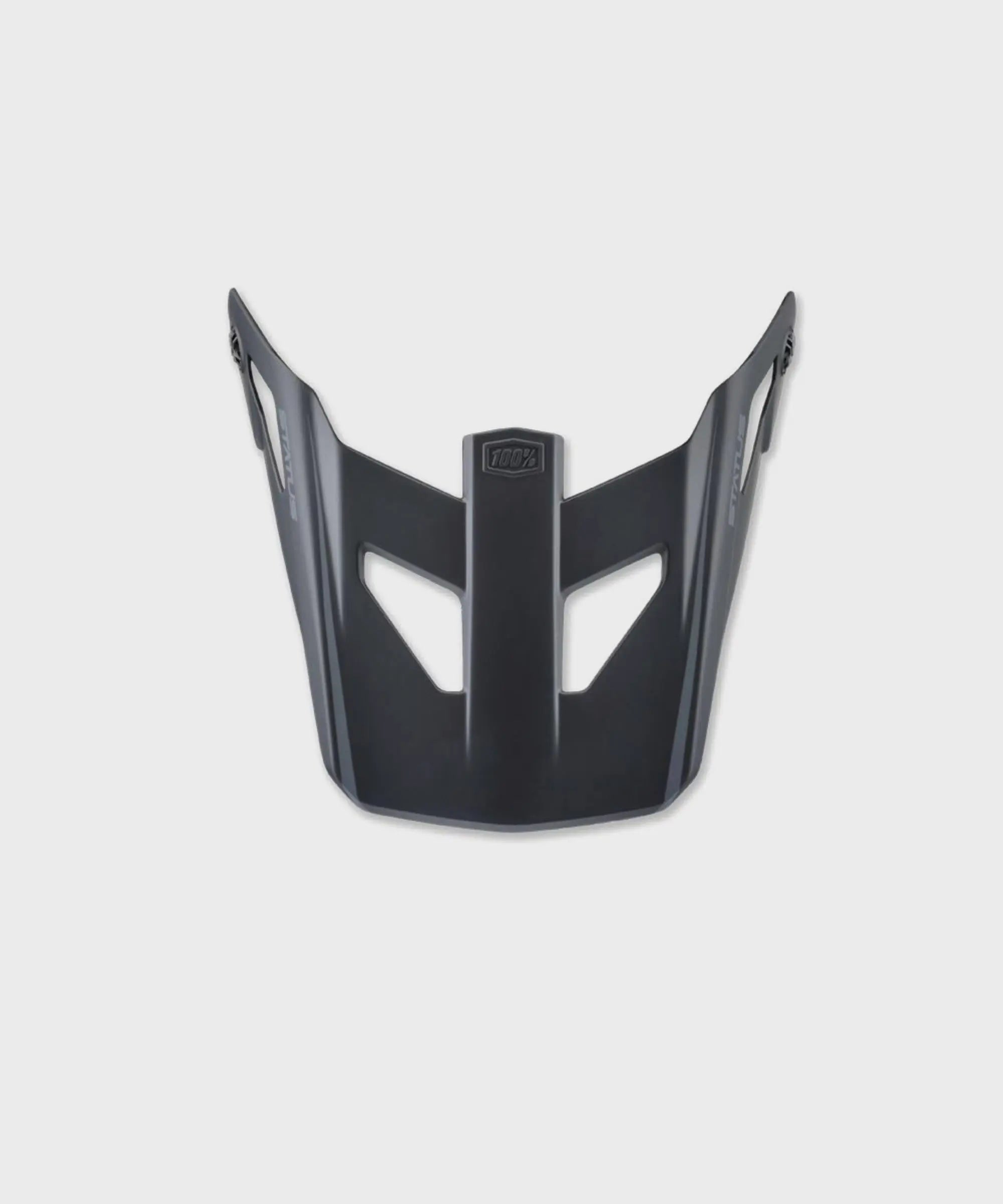 100% Status Replacement Visor Black Meteor - FREE UK Shipping, FREE 365 Day Returns | Moto Central