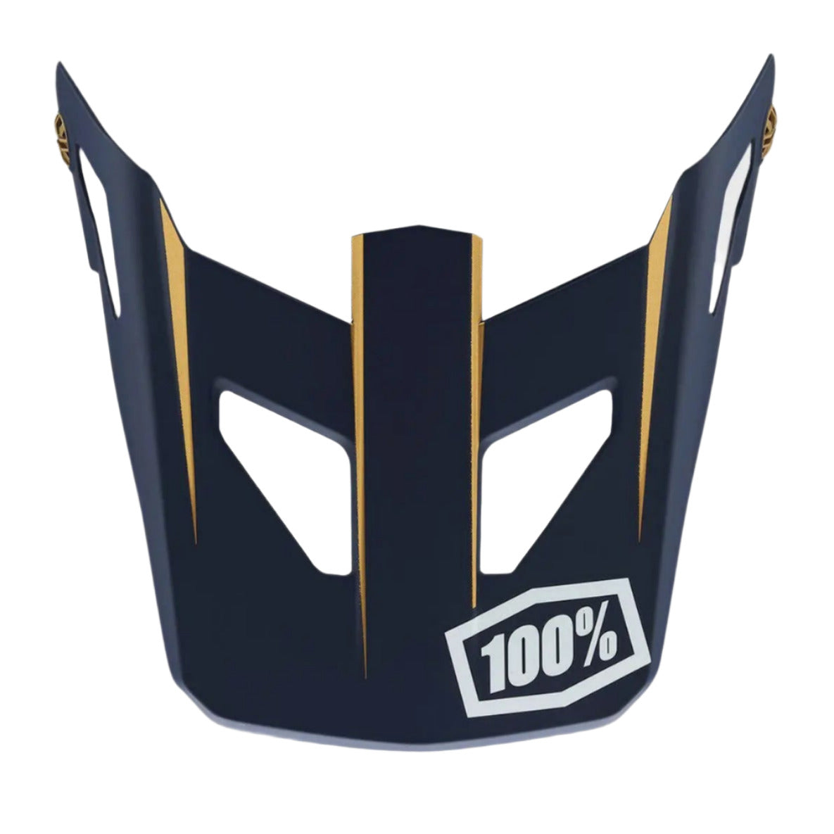 100% Status Replacement Visor LTD Navy - FREE UK Shipping, FREE 365 Day Returns | Moto Central