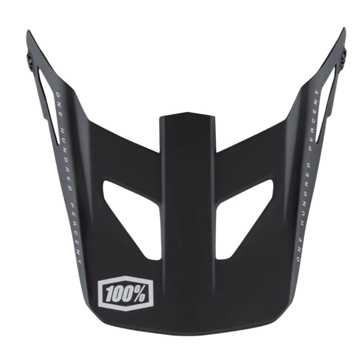 100% Status Youth Replacement Visor Essential Black - FREE UK Shipping, FREE 365 Day Returns | Moto Central