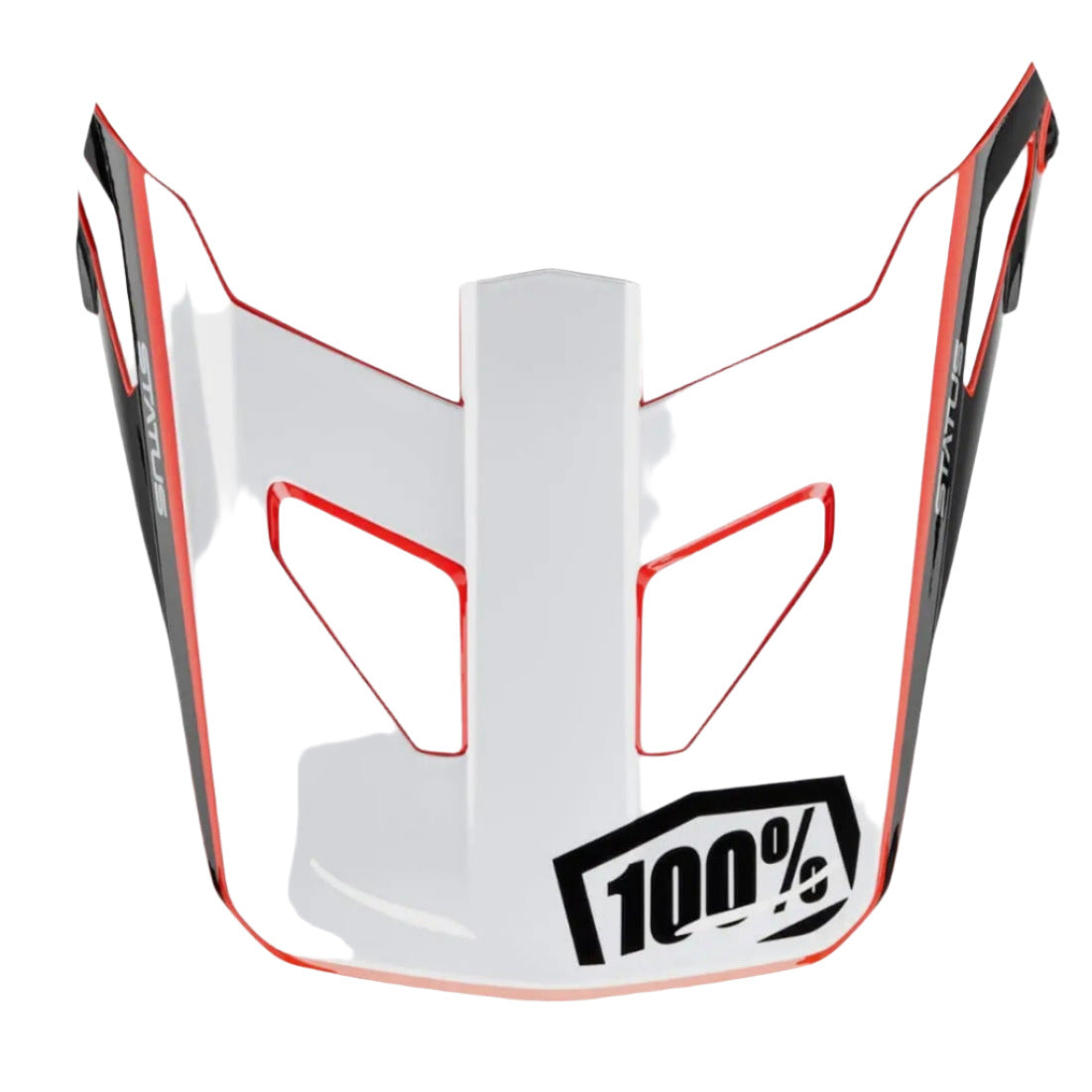 100% Status Replacement Visor Hellfire - FREE UK Shipping, FREE 365 Day Returns | Moto Central