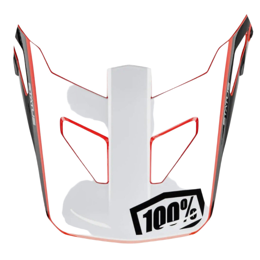 100% Status Youth Replacement Visor Hellfire - FREE UK Shipping, FREE 365 Day Returns | Moto Central