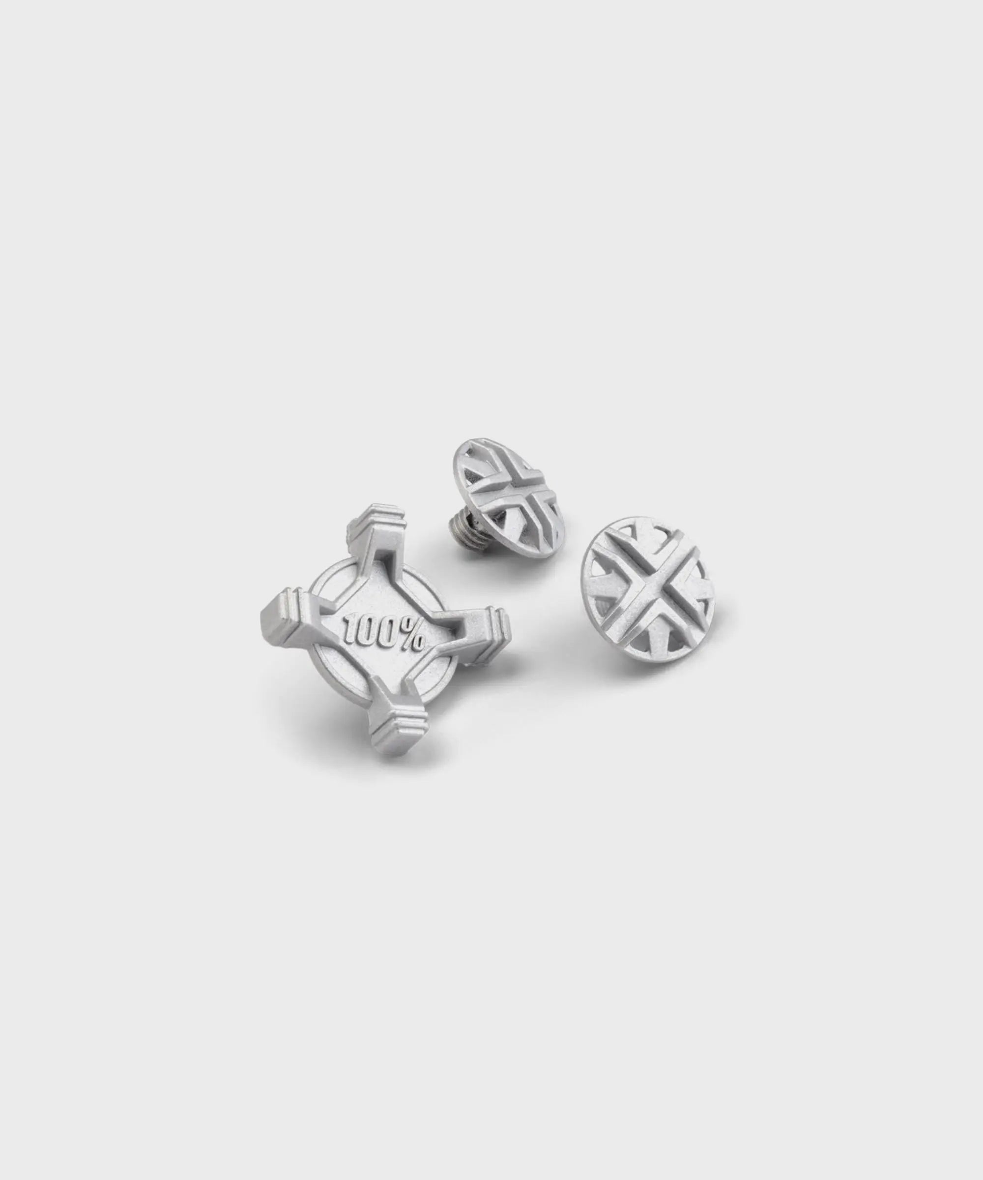 100% Status Visor Screw Kit Silver - FREE UK Shipping, FREE 365 Day Returns | Moto Central