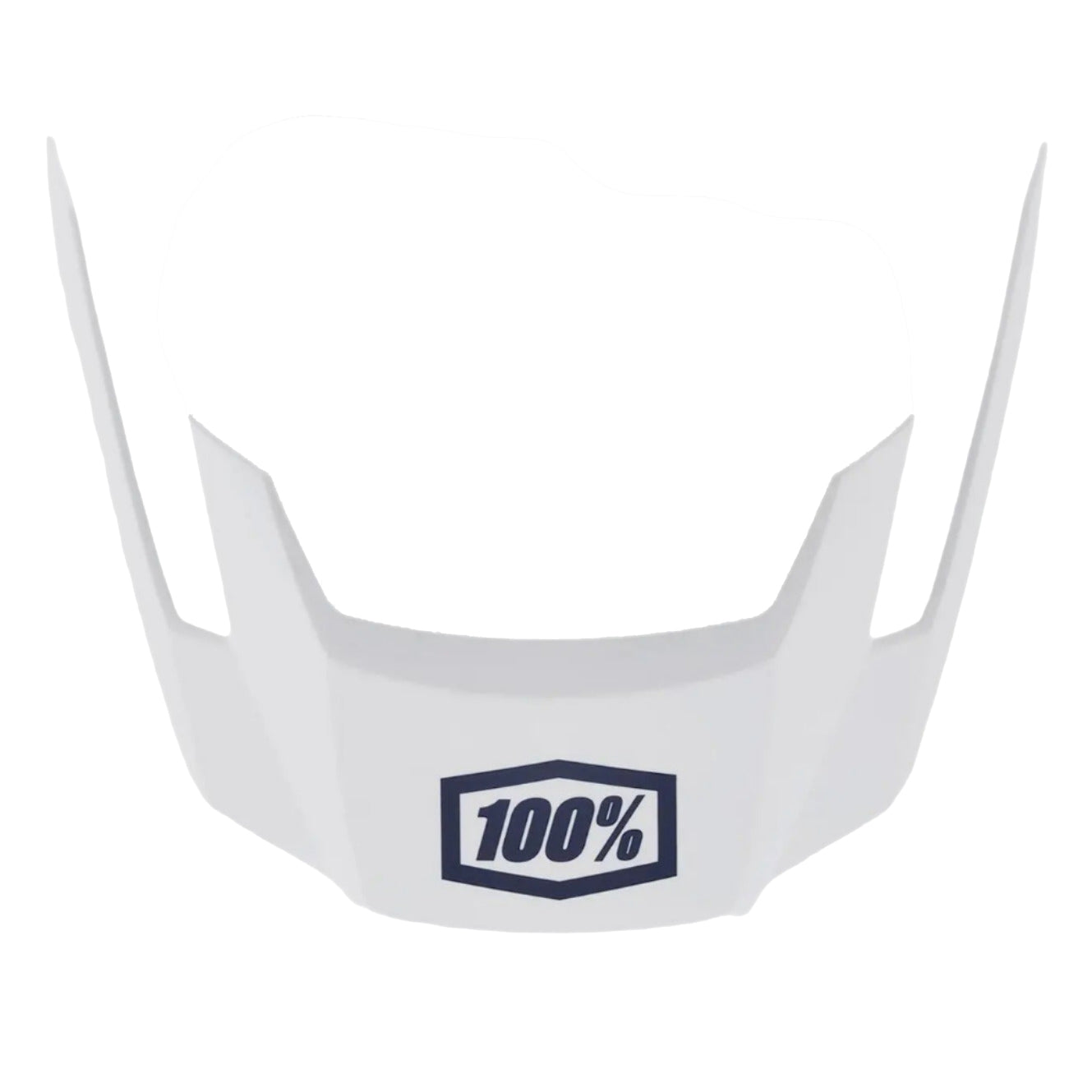 100% Altec Cycle Helmet Replacement Visor V2 White