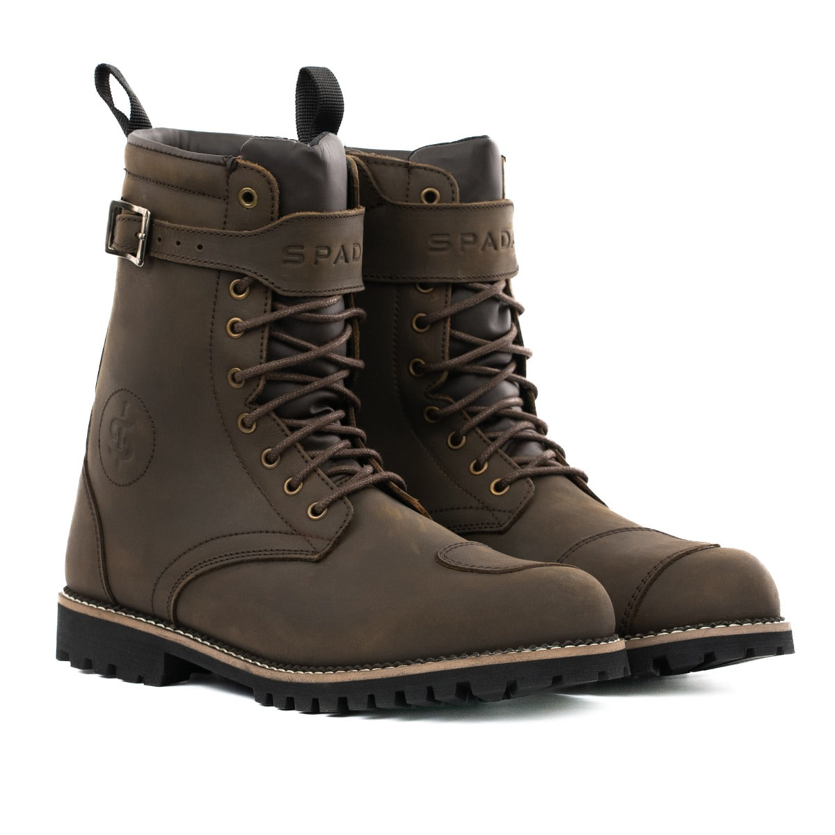 Spada Pilgrim Grande Rev.2 CE Waterproof Boots Brown FREE UK Delivery, FREE 365 Day Returns | Moto Central