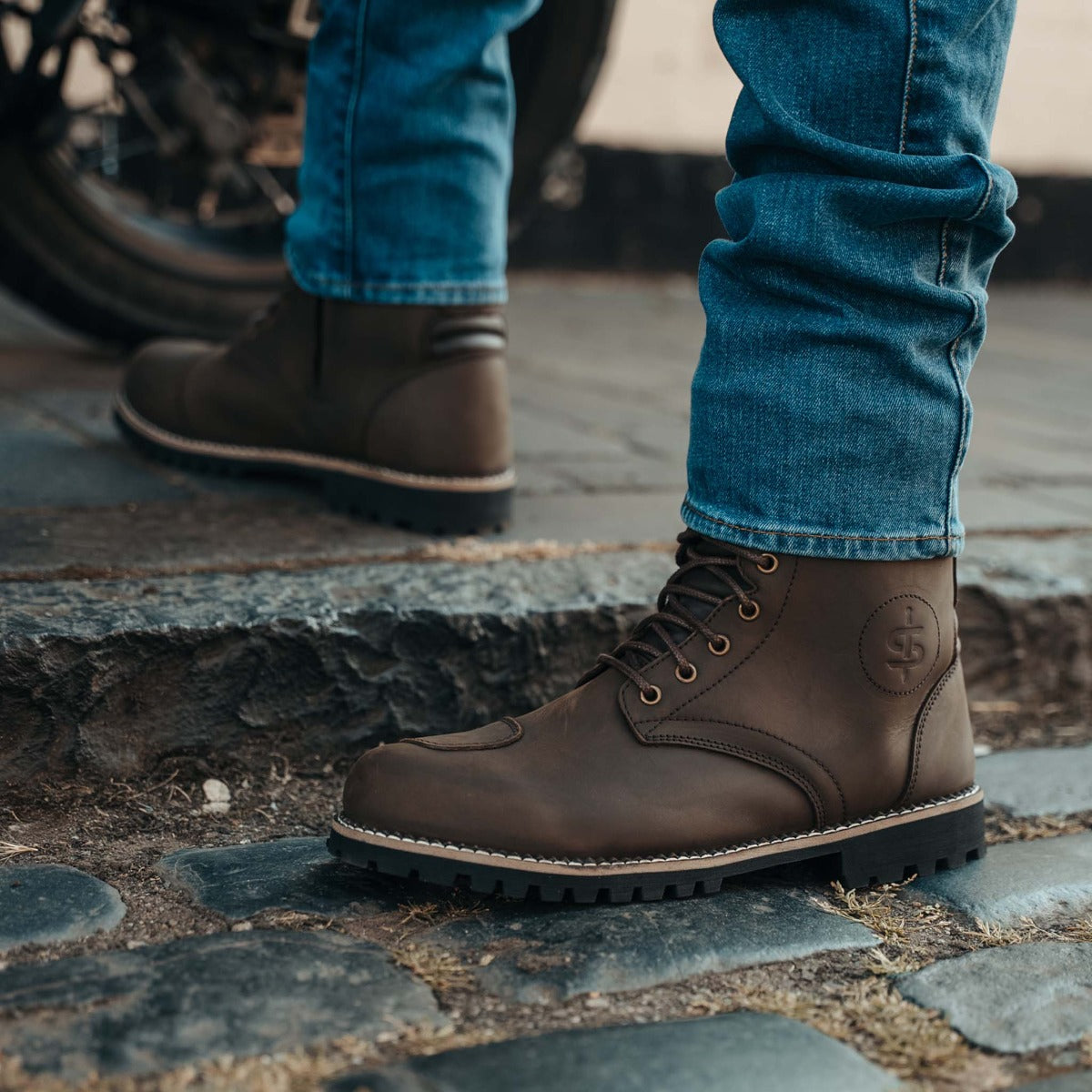 Spada Pilgrim Grande Rev.2 CE Waterproof Boots Brown FREE UK Delivery, FREE 365 Day Returns | Moto Central