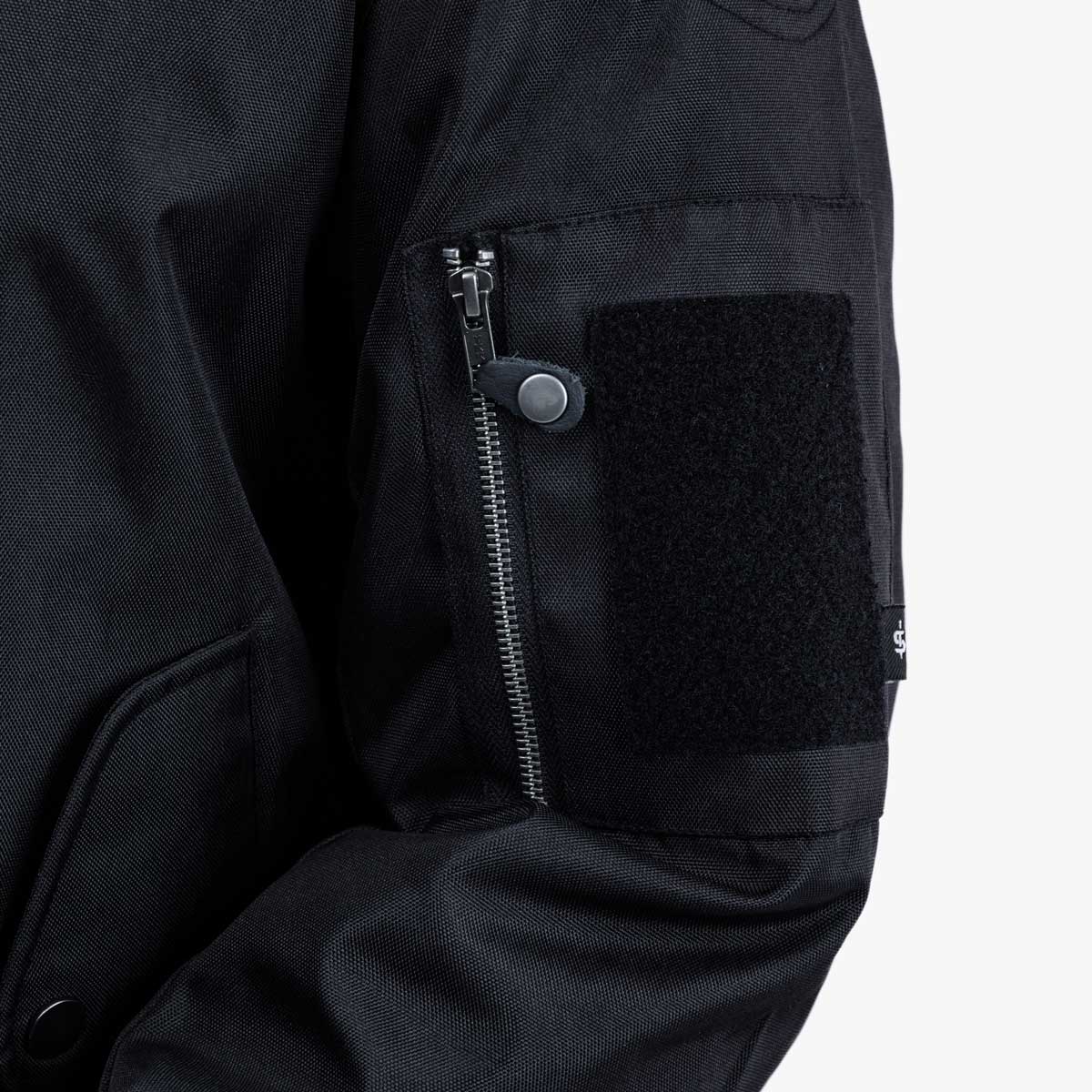 Spada Airforce MA1 CE Waterproof Bomber Textile Jacket Black FREE UK Delivery, FREE 365 Day Returns | Moto Central