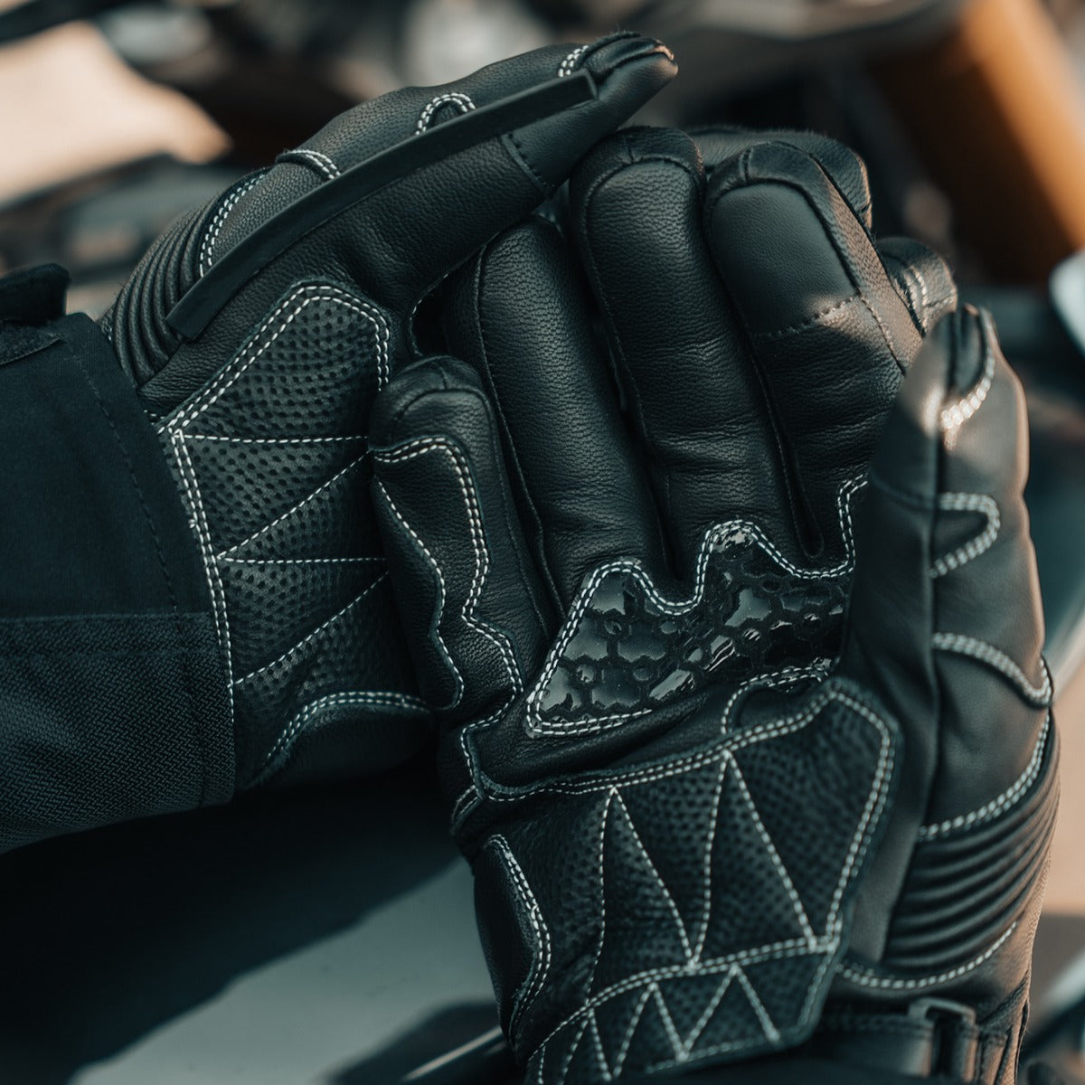 Spada Enforcer Rev.2 CE Waterproof Gloves Black FREE UK Delivery, FREE 365 Day Returns | Moto Central