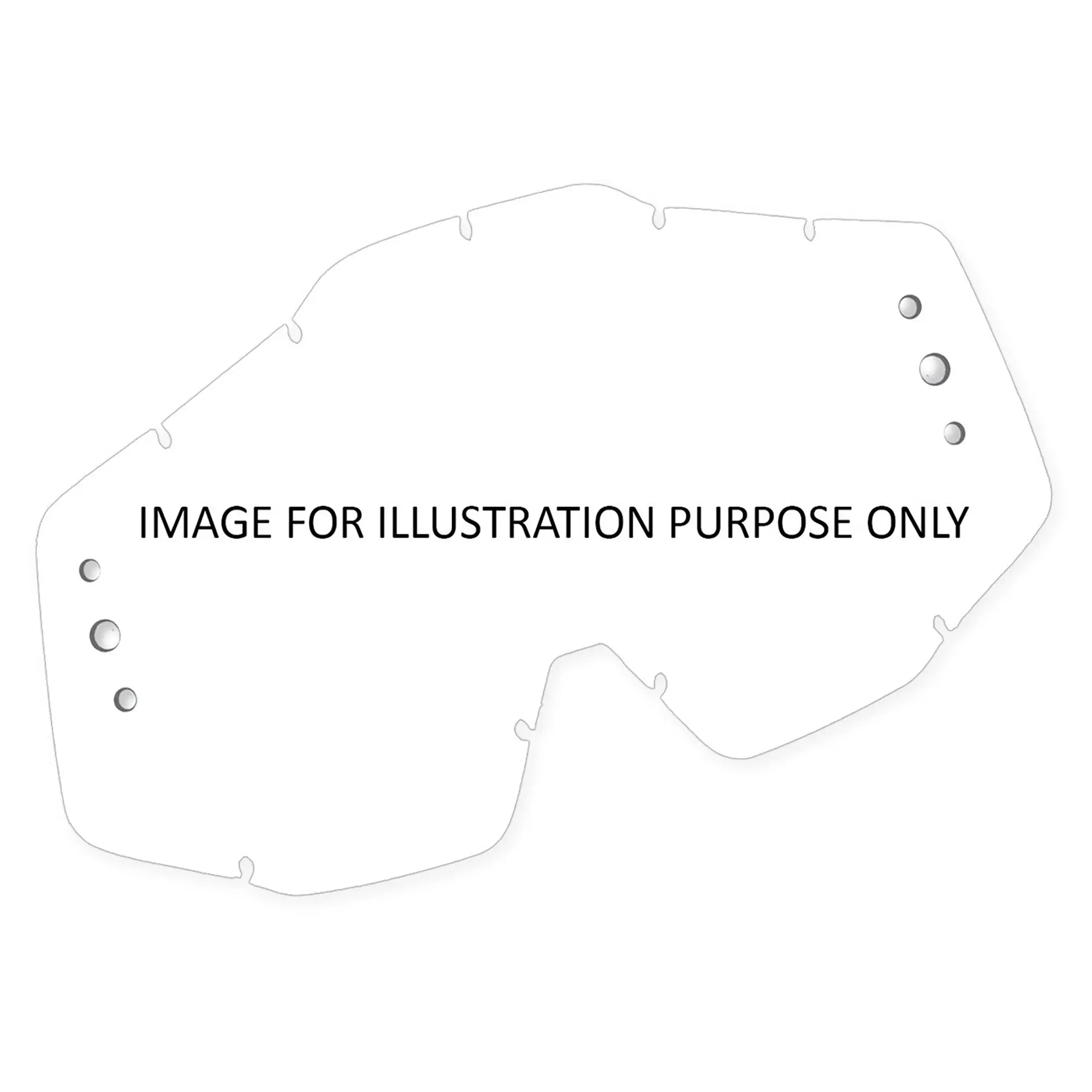 Race Optics Oakley O-Frame / 2000 Lens Roll Off Clear - FREE UK Shipping, FREE 365 Day Returns | Moto Central