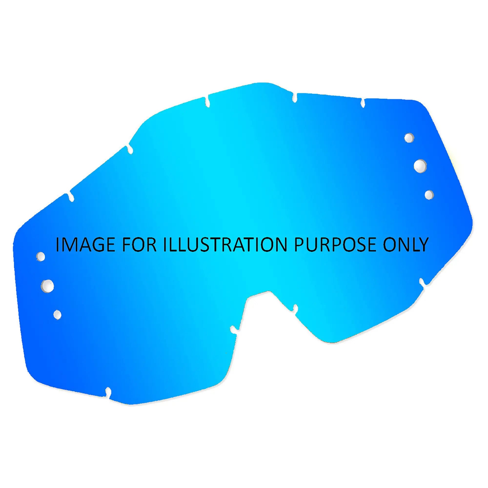 Race Optics Oakley O-Frame XS Lens Roll Off Blue - FREE UK Shipping, FREE 365 Day Returns | Moto Central