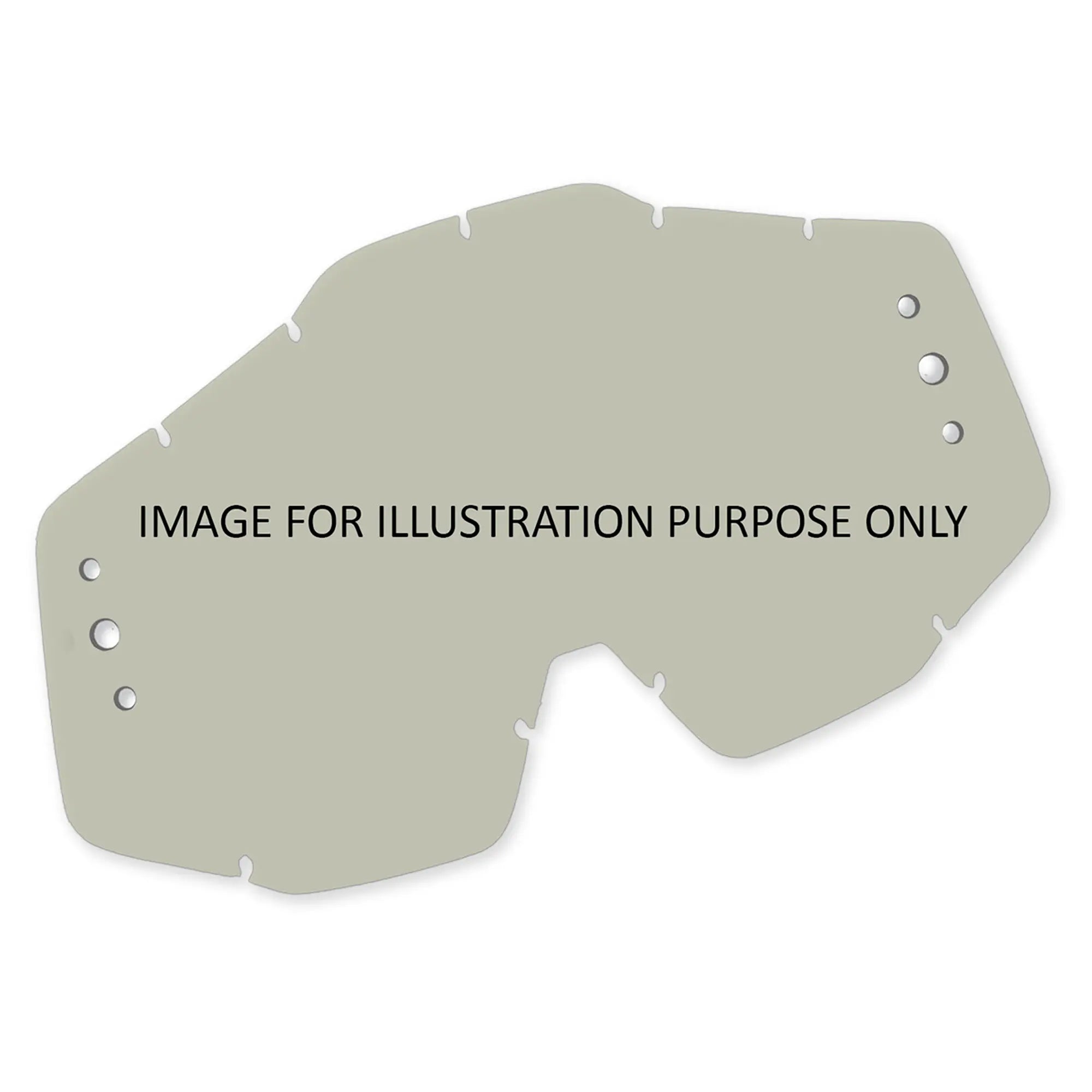 Race Optics Oakley Crowbar Lens Tear-Off Smoke - FREE UK Shipping, FREE 365 Day Returns | Moto Central