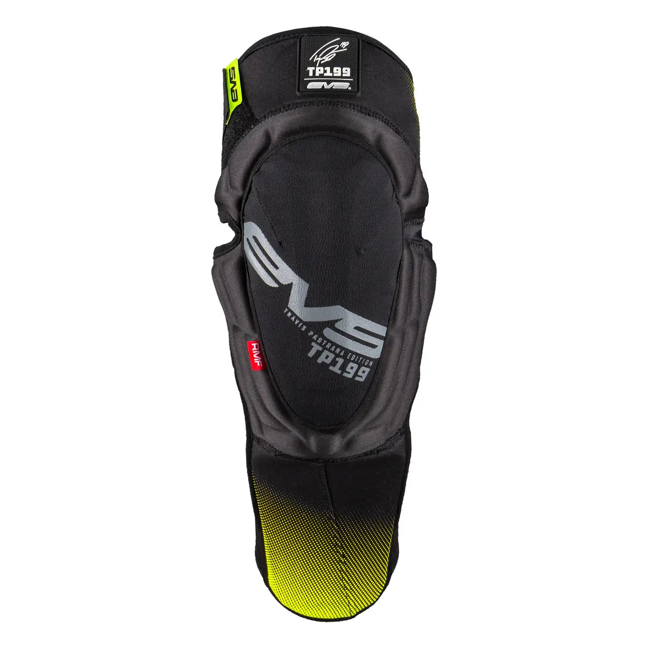 EVS TP199 Youth Knee Guards Black / Hi-Viz Yellow - FREE UK Shipping, FREE 365 Day Returns | Moto Central