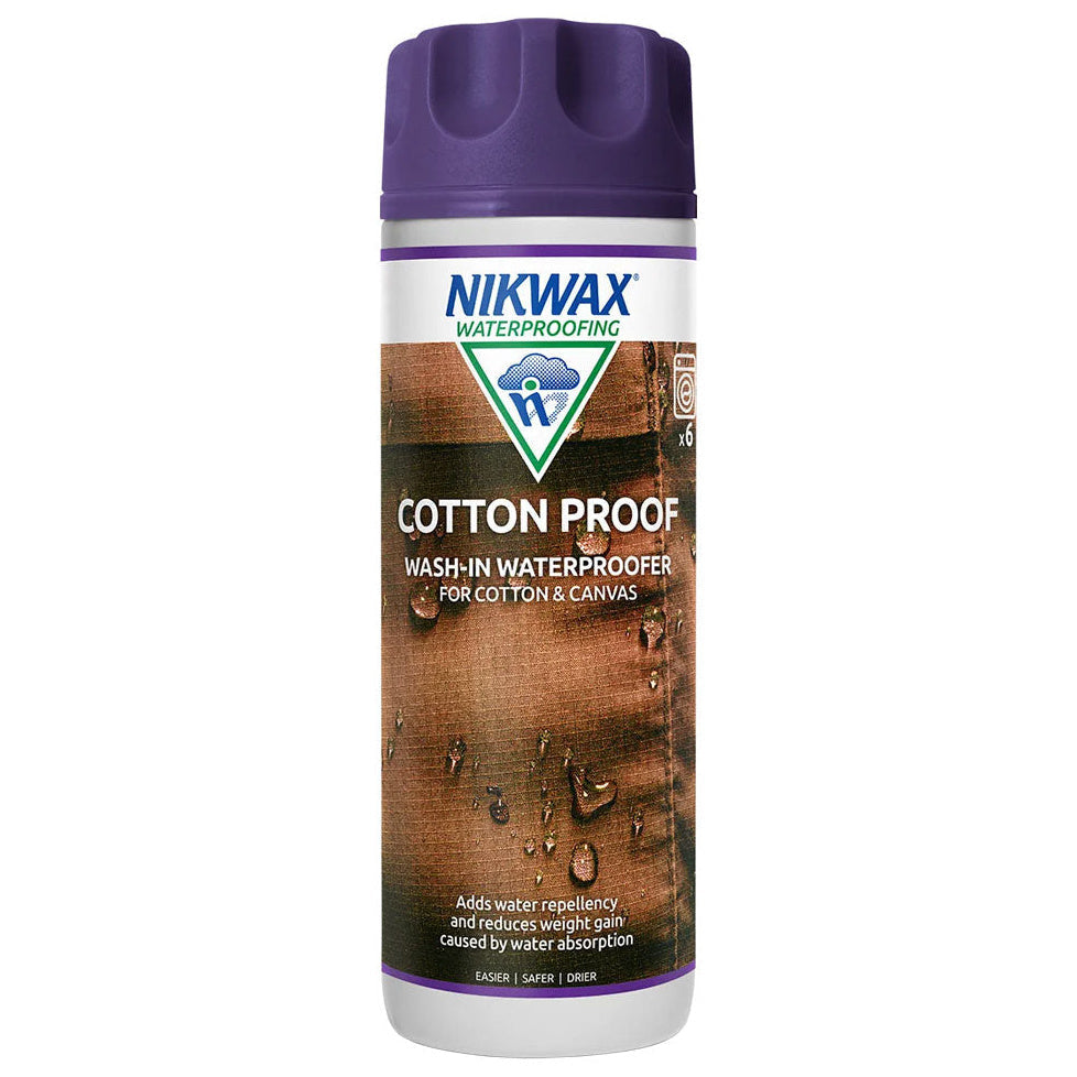 Nikwax Cotton Proof Wash In Single - care product bottle view